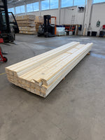 Paket Dubbelfasspont 22×120 mm 4,50 m – Grundmålad, 114 st