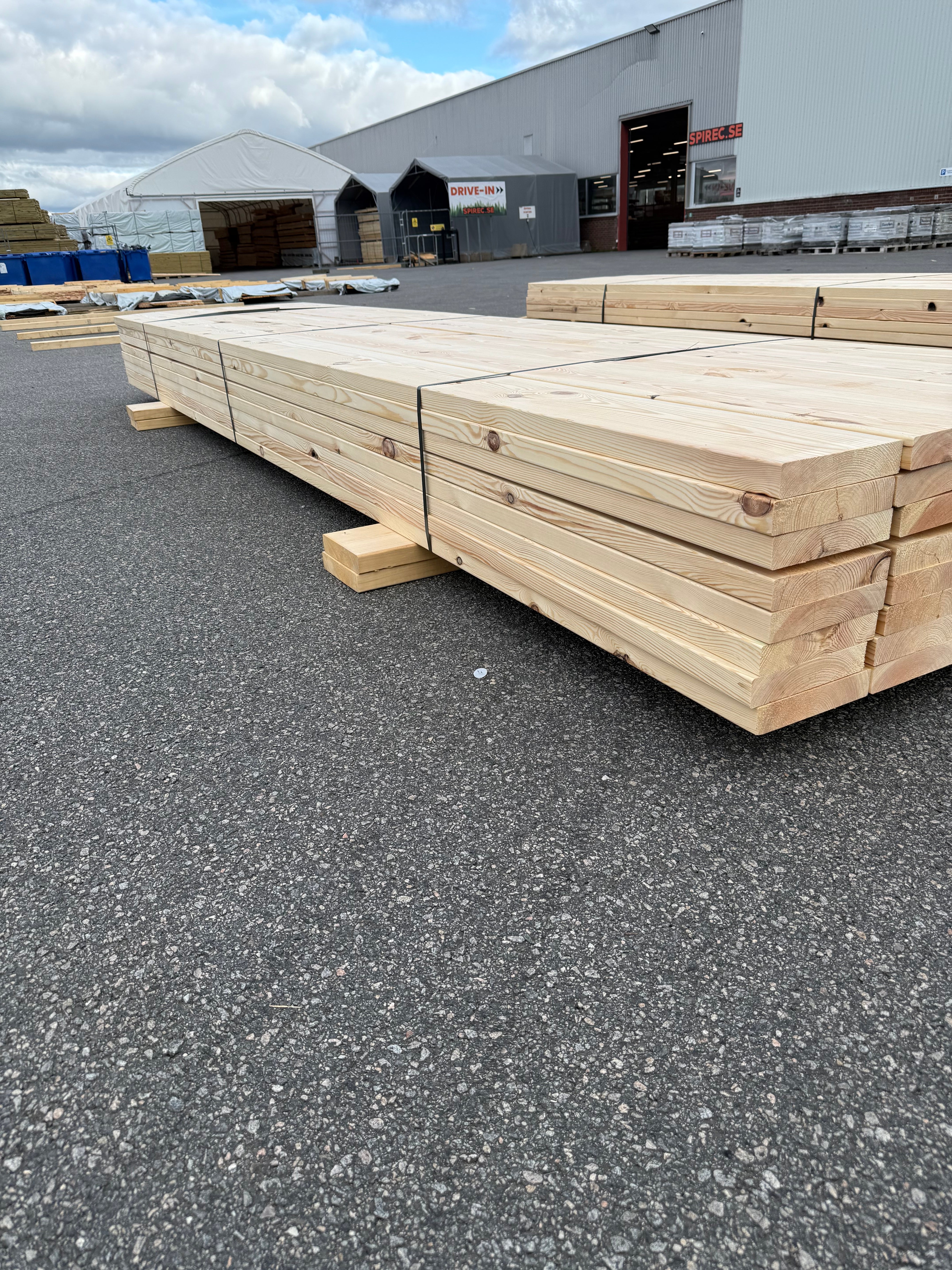 Paket Reglar 45x220mm – 40 st (4,80 m, furu)