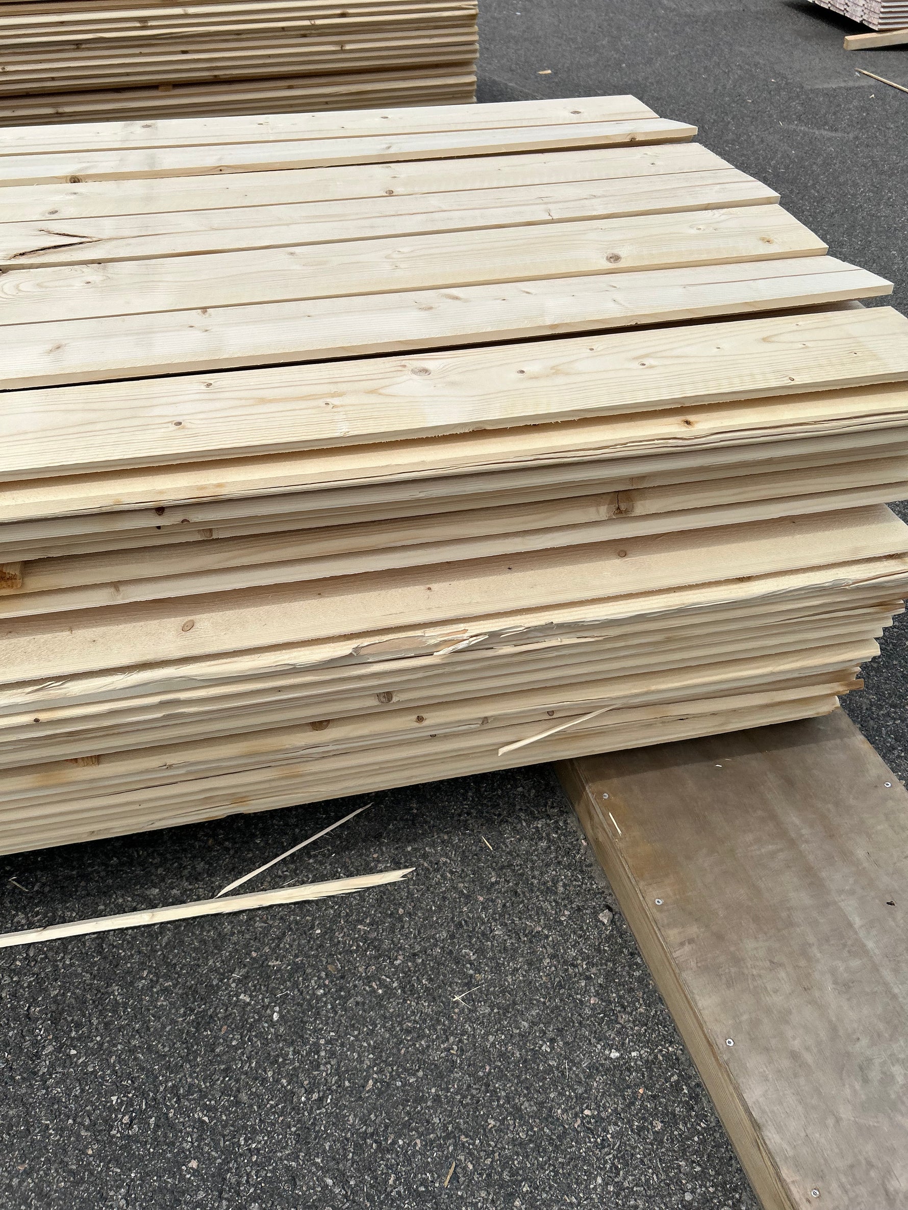 Paket Dubbelfas Halvspont 22x145mm 3,90m 175st Obehandlad