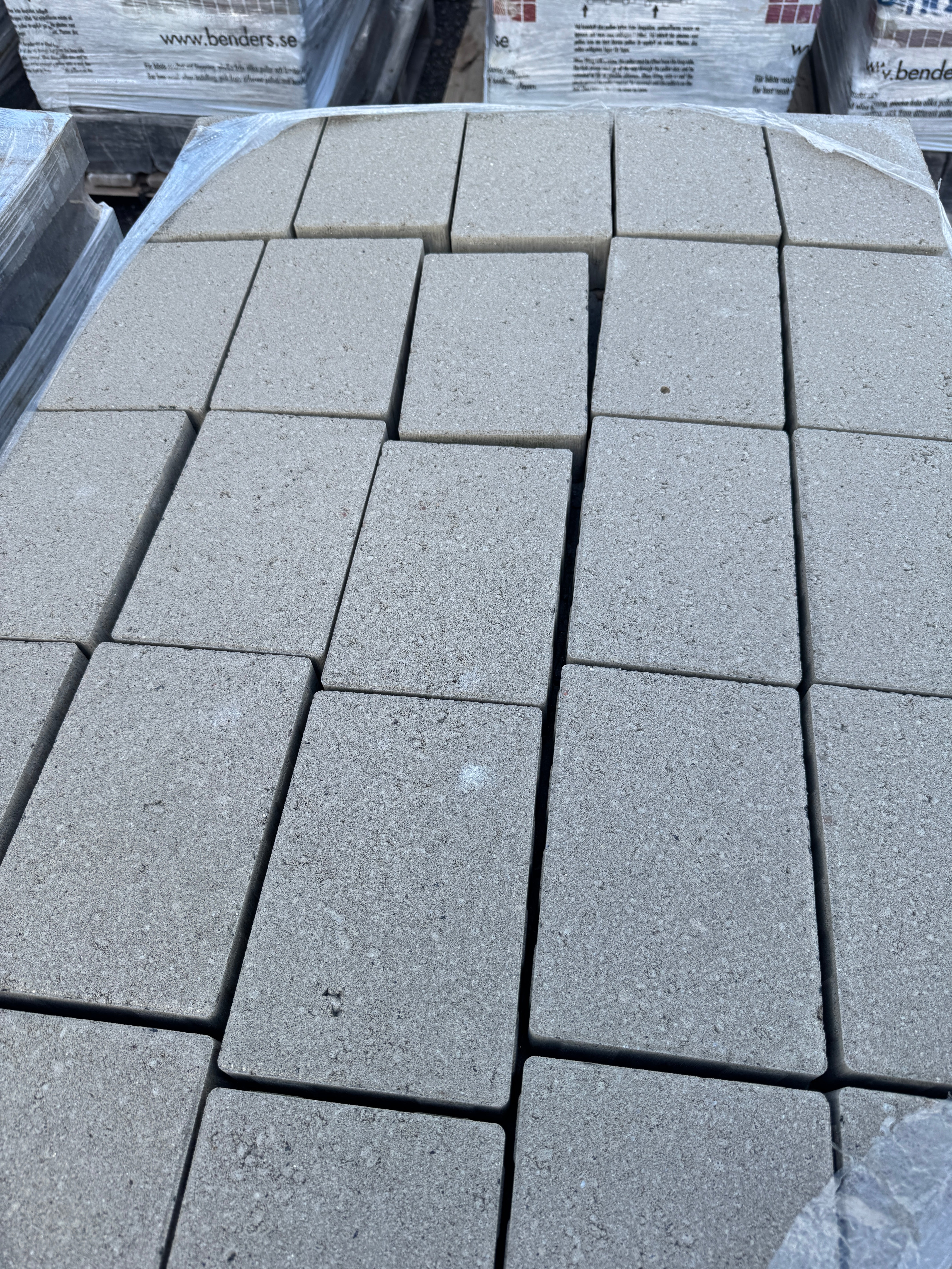 Marksten Metro 210x140x50mm – 5 pall (totalt 1745 st, Grå)