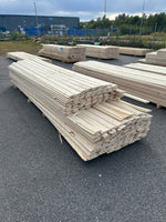 Paket Spårpanel 22x120 mm – 3,60–4,20 m (Andra sortering)