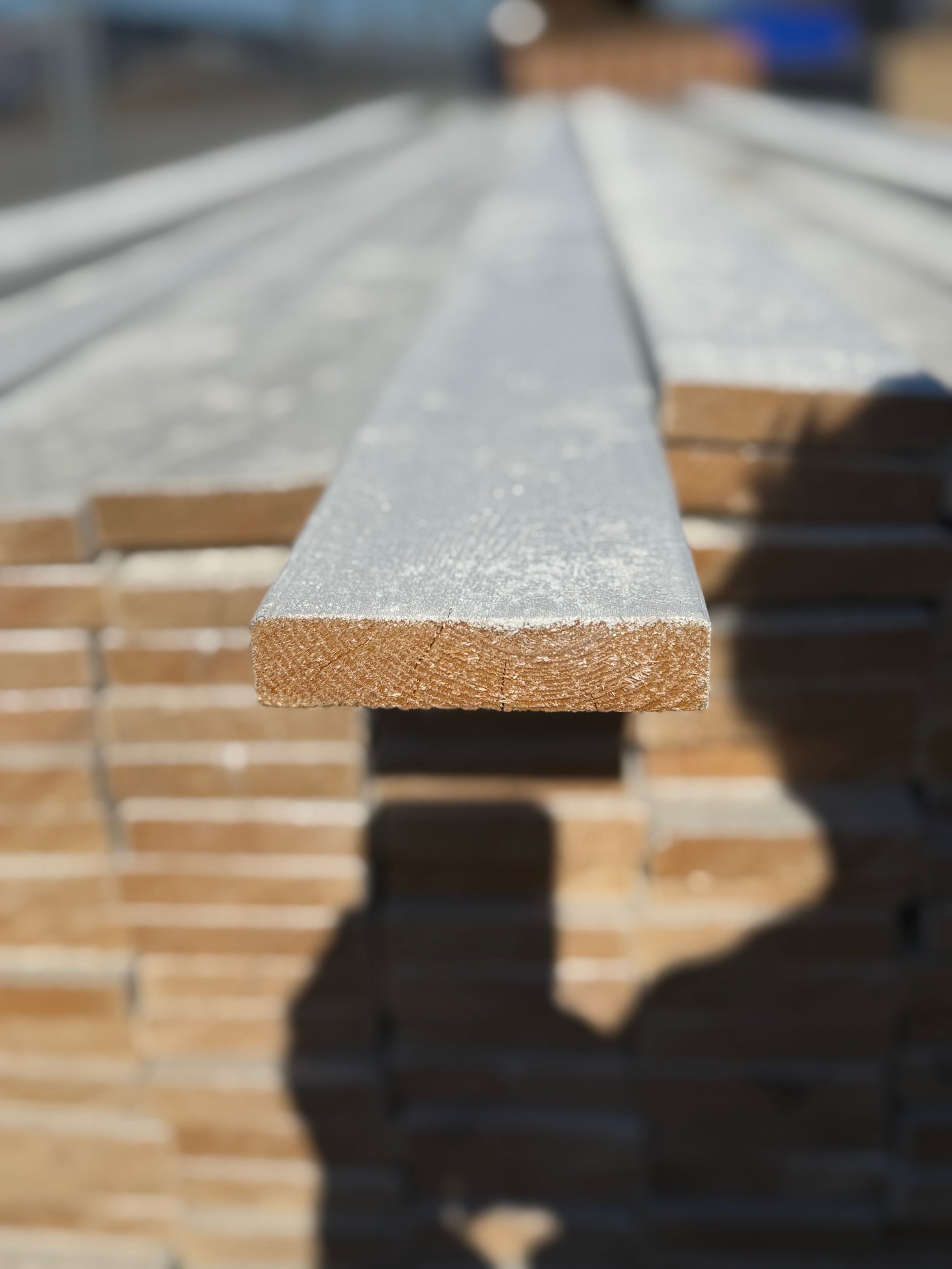 Paket 22x95mm mellan vit 4.80m 171st finsåg gran bubblig - Spirec