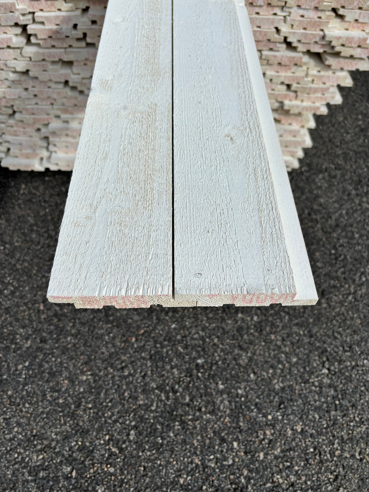 Paket Uppsalapanel 21x115mm 4.80m 198st Grundmålad