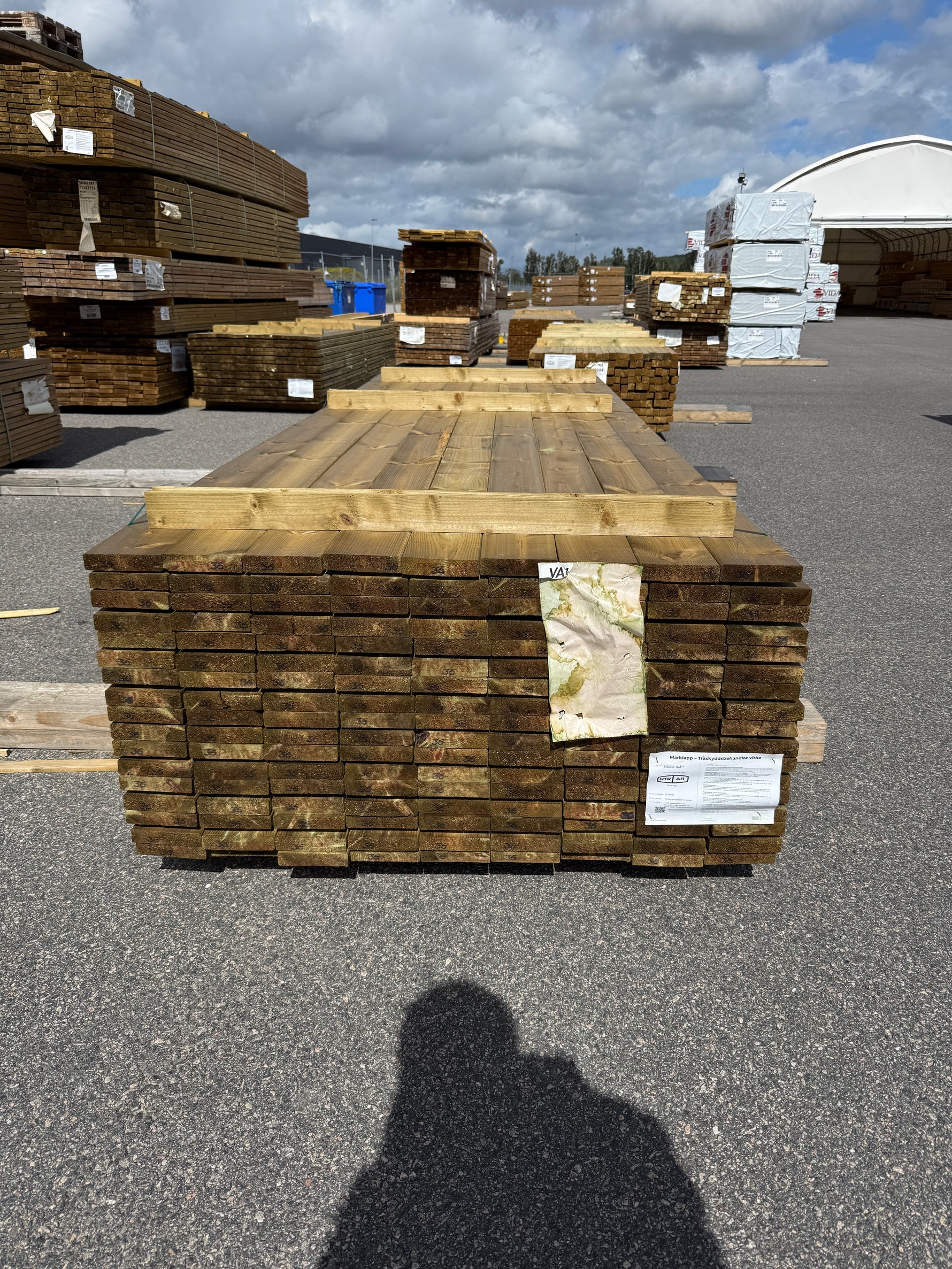 Paket Tryckimpregnerad Trall 28×120 mm, 153st 3,60m (G4-3)