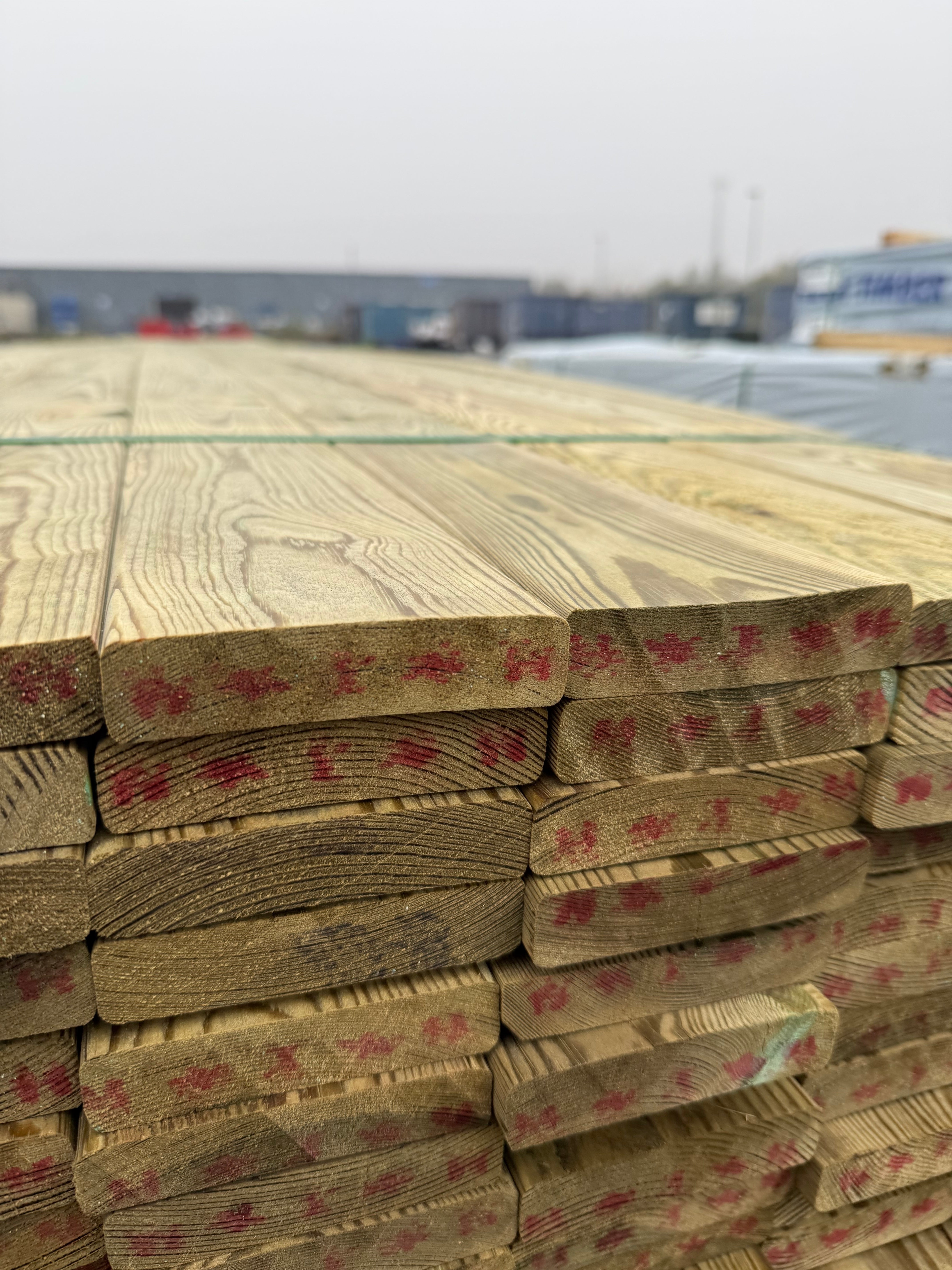Tryckimpregnerad Trall 22x95mm Furu (Sekunda)