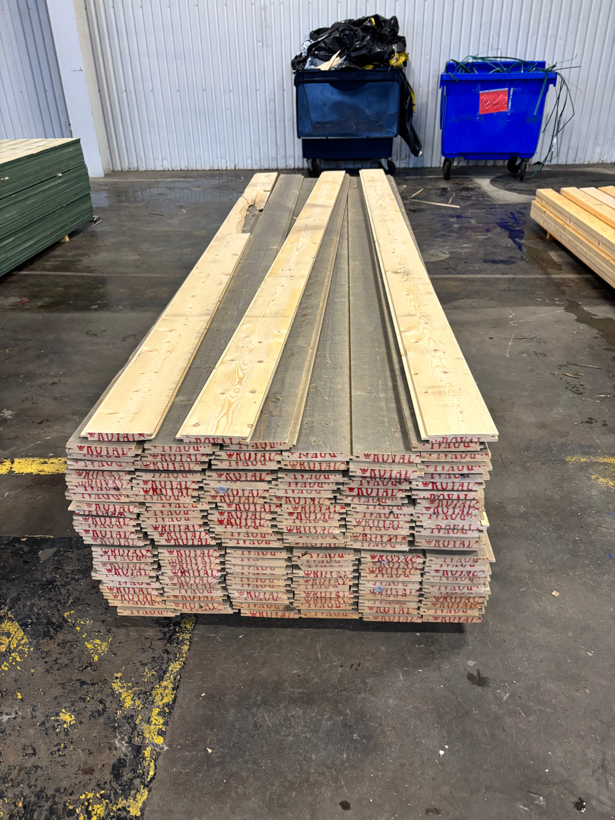 Paket Spårpanel Lasyr 22×170 mm 3,60 m – 139 st