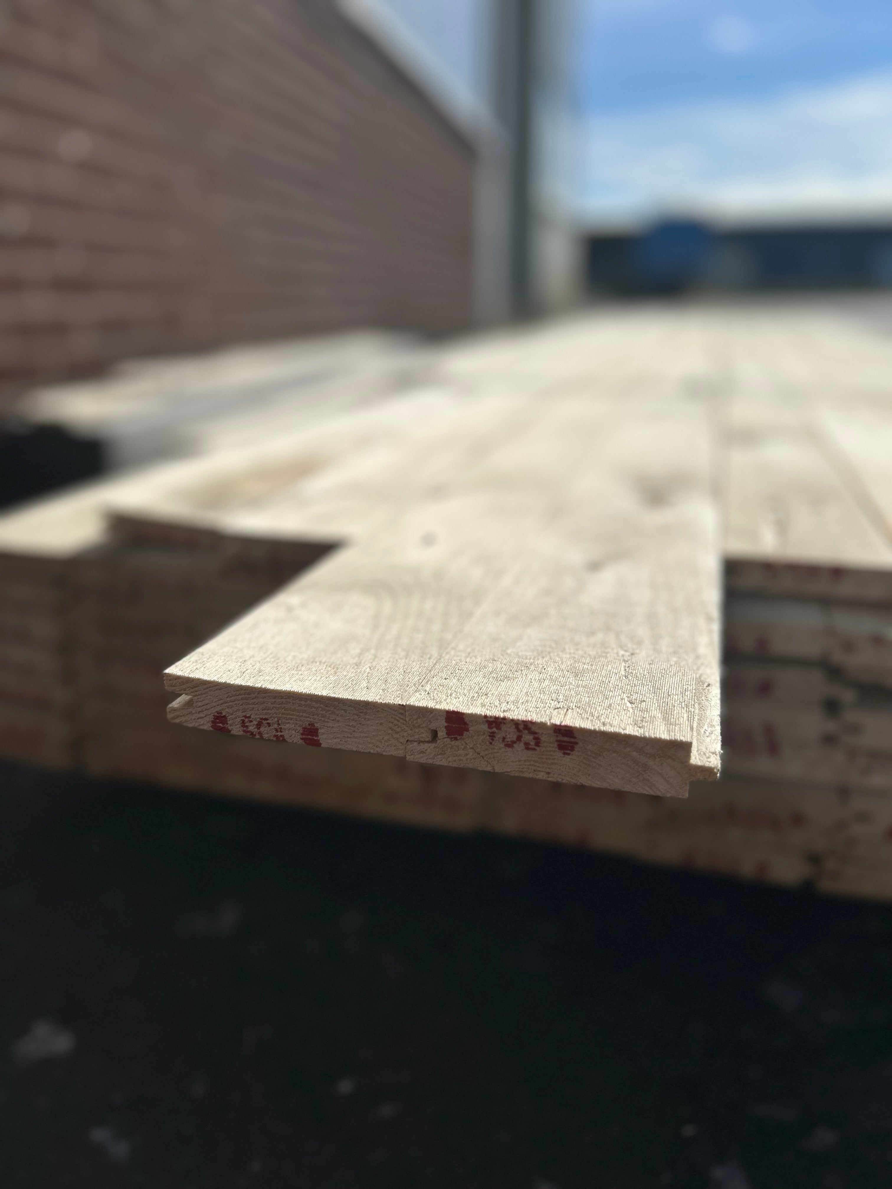 Paket Råspont 22x120mm 87st 4.20m – Andra sortering