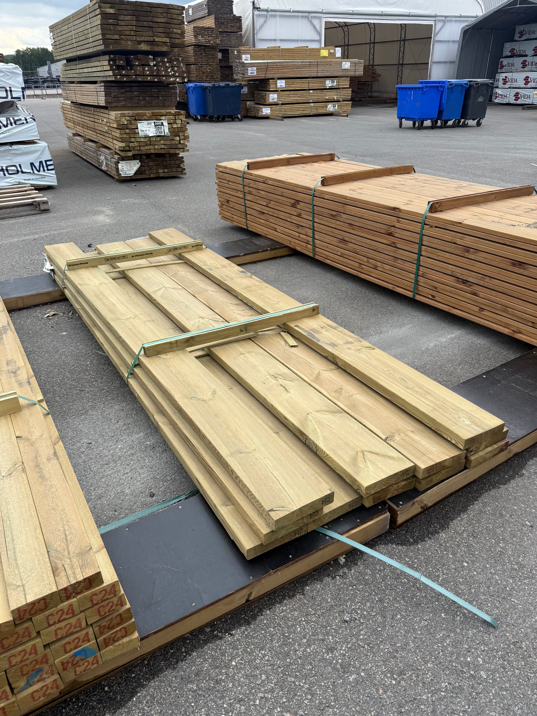 Paket Tryckimpregnerade Reglar 45x220mm 3.30m 11st (NTR A)