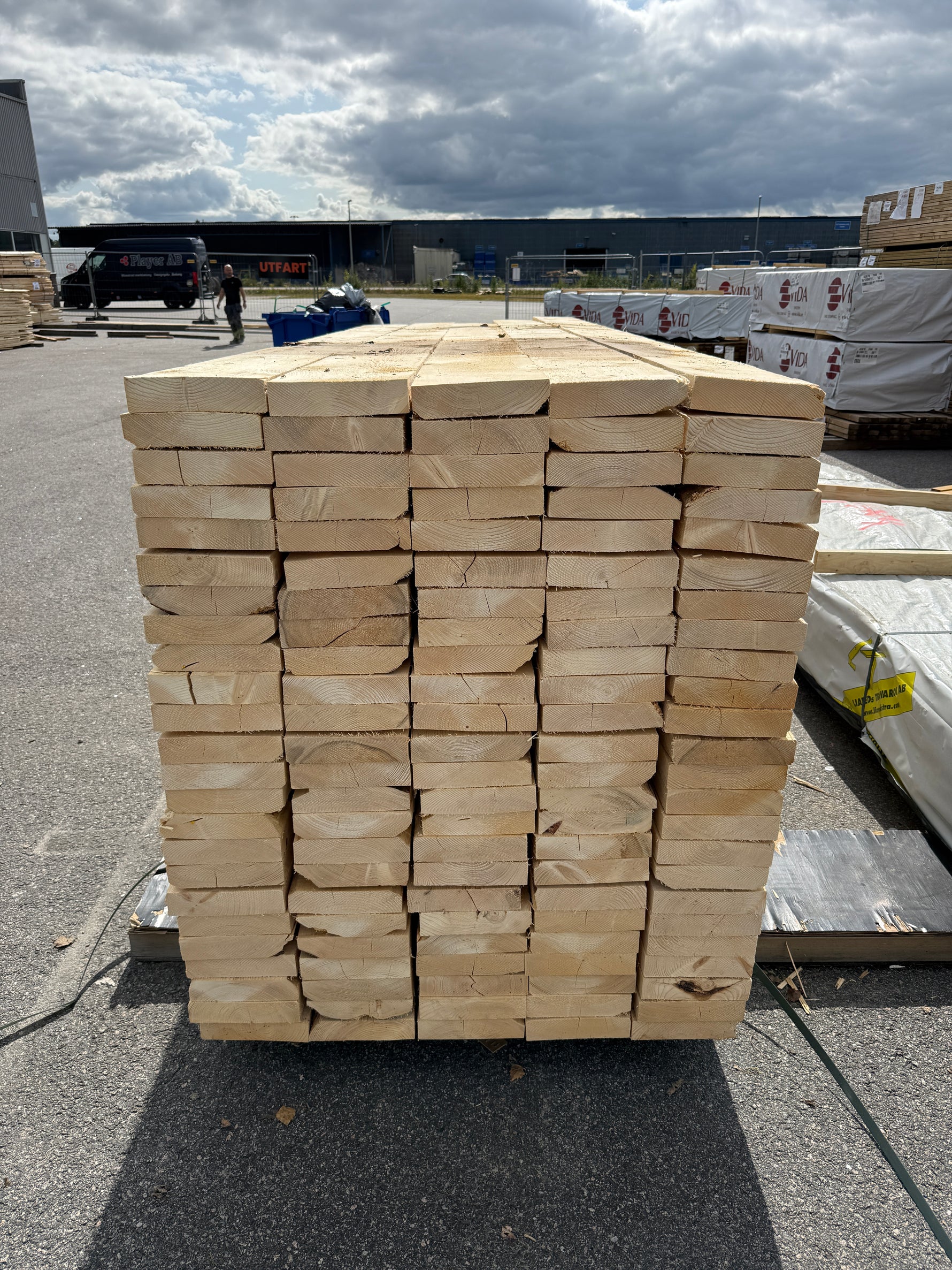 Paket Ohyvlade Reglar 47x200mm- 120st (3.0-3.90m)