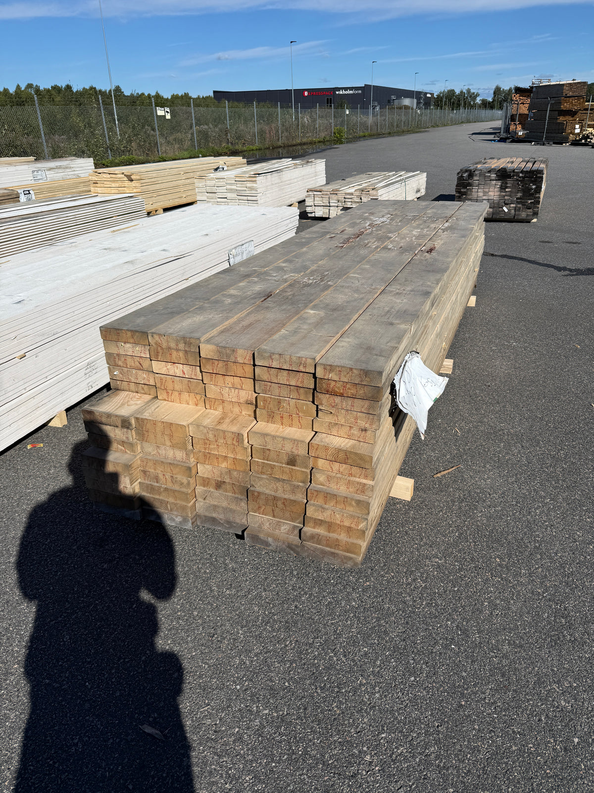 Paket Reglar 45x195mm 3,60m 65st C24 (Fuktskadat)
