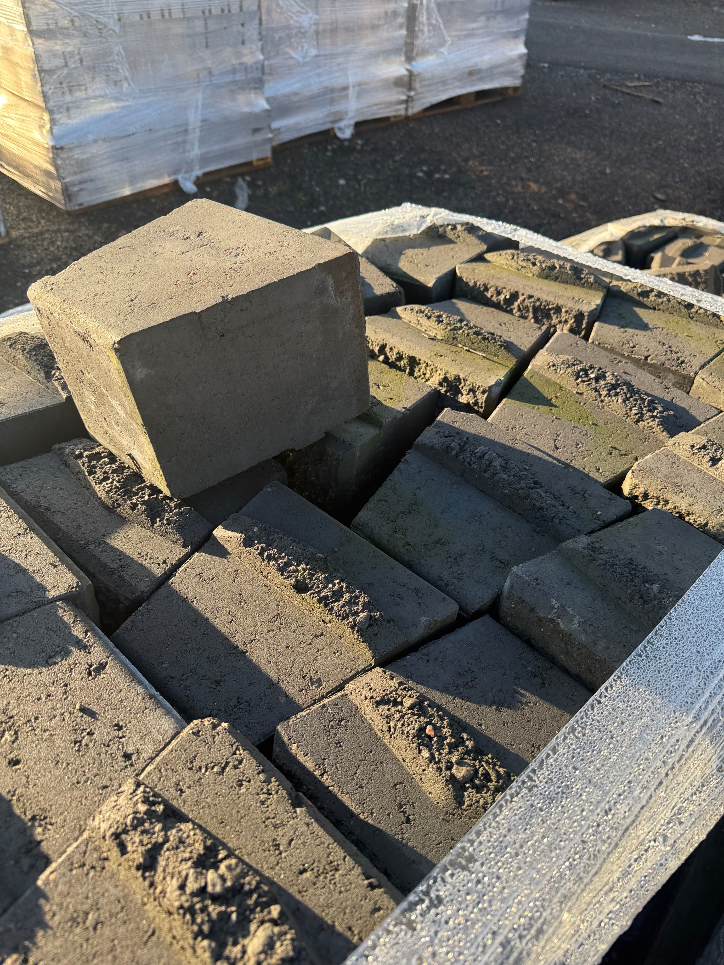 Parti Sten olika varianter – Grafit (7 pall)