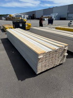 Paket Ytterpanel Enkelfas Halvspont 22x120mm, 221st 4.50m Grundmålad