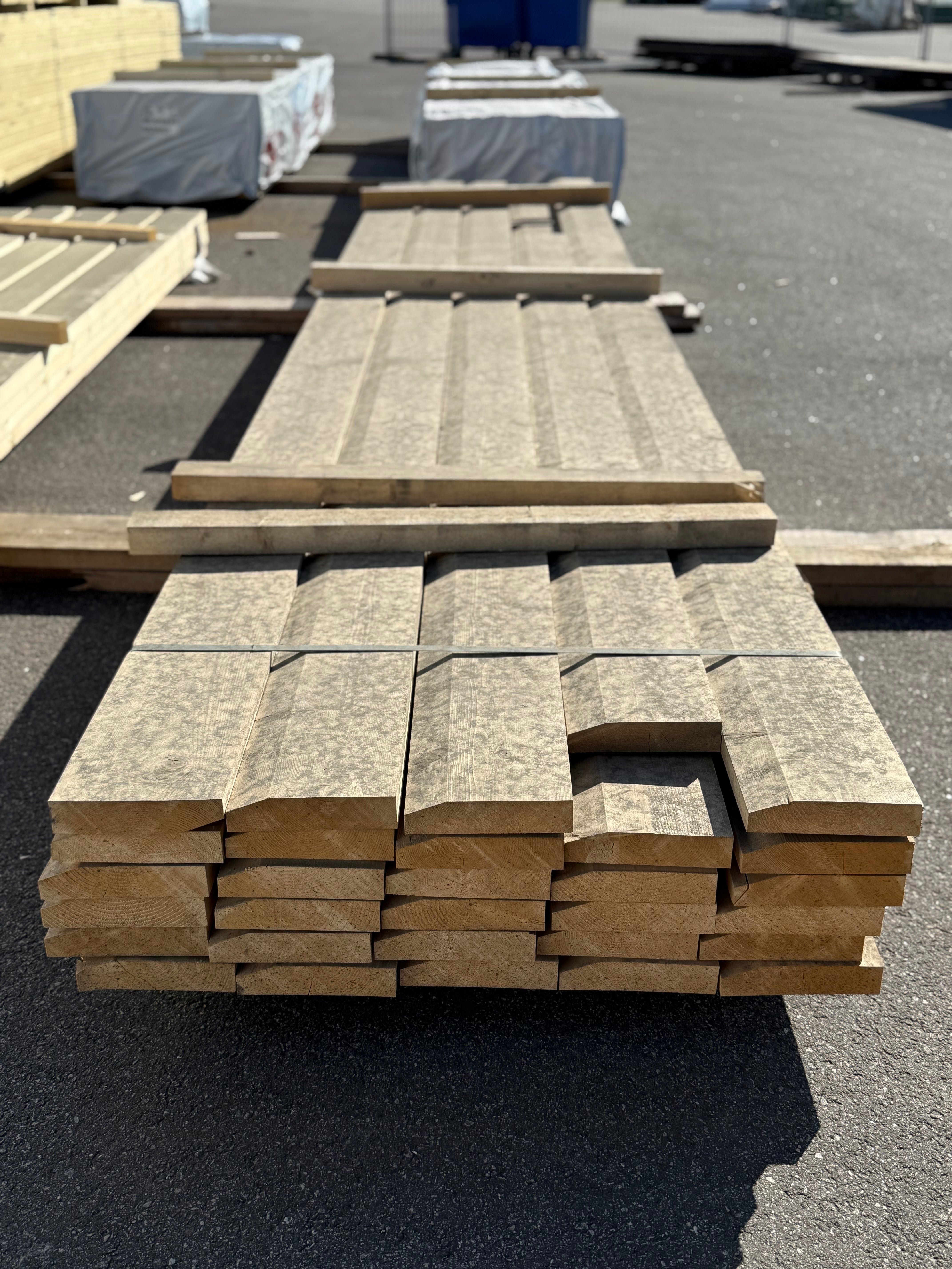 Paket Snedhyvlad Regel 45x195mm 4.80m 29st