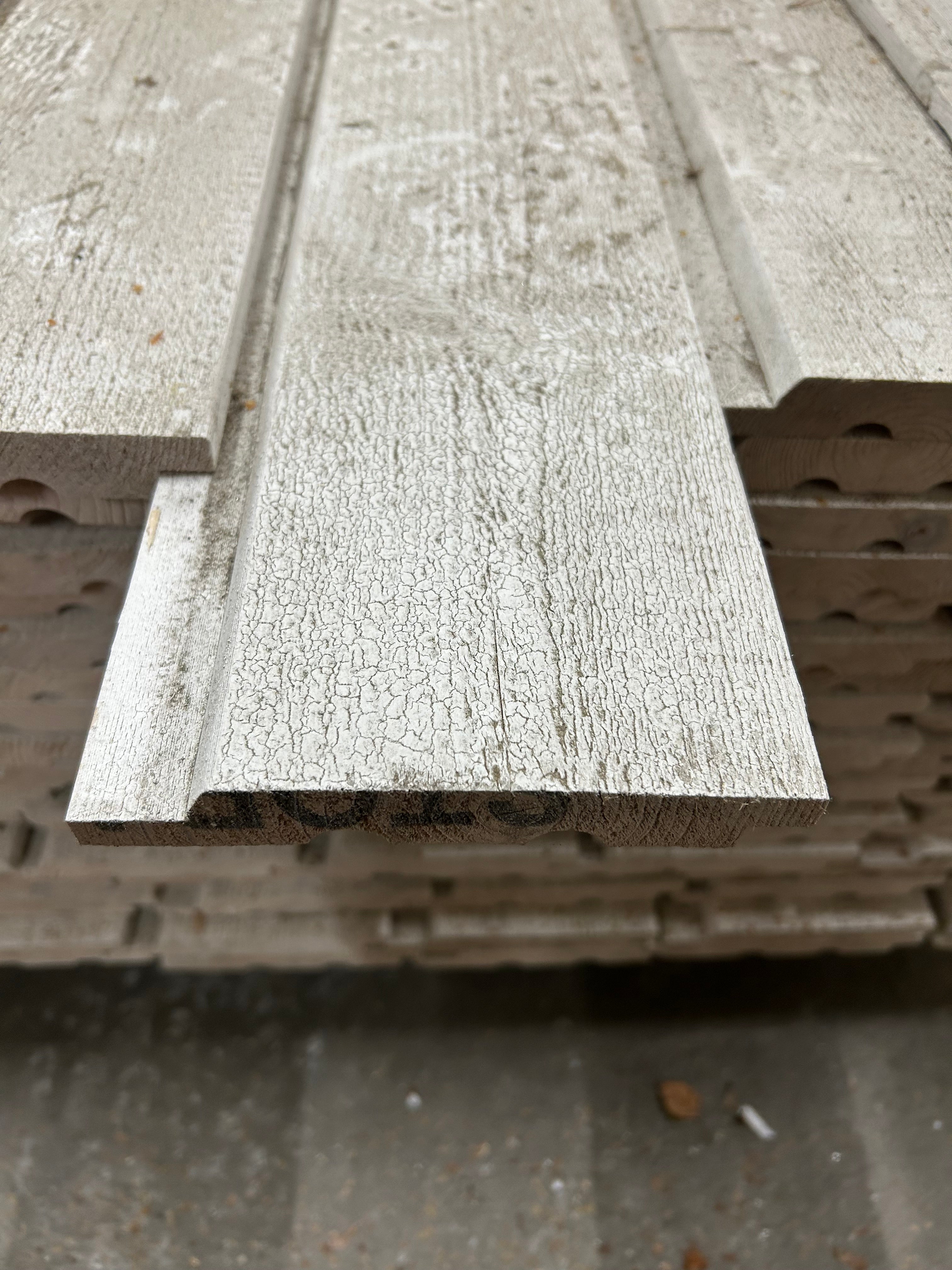 Paket Ytterpanel Falsad Enkelfas 21x147 mm – 126 st 4,20 m Vit