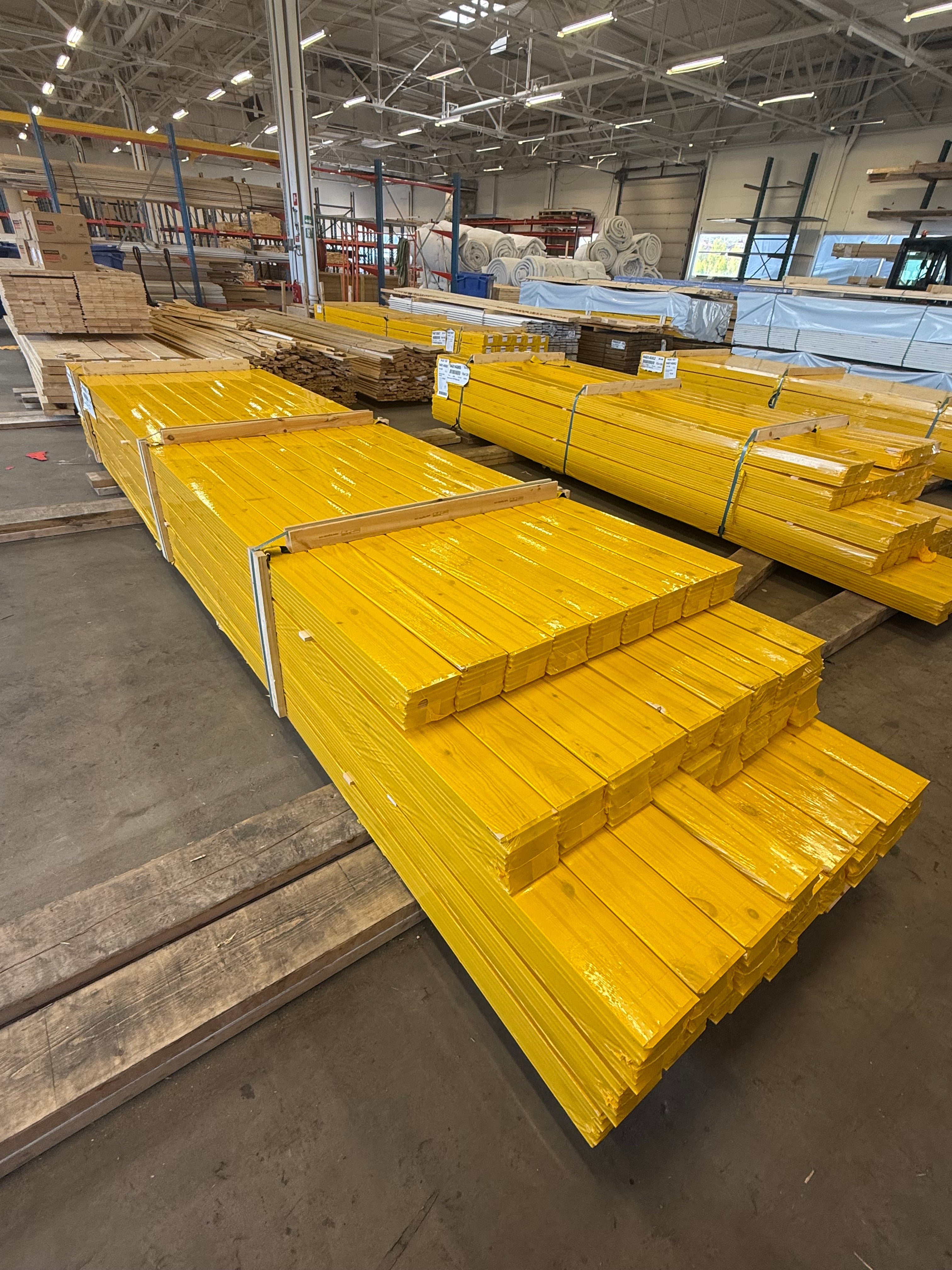 Spårpanel 13x120mm 120kr/kvm furu- Sekunda