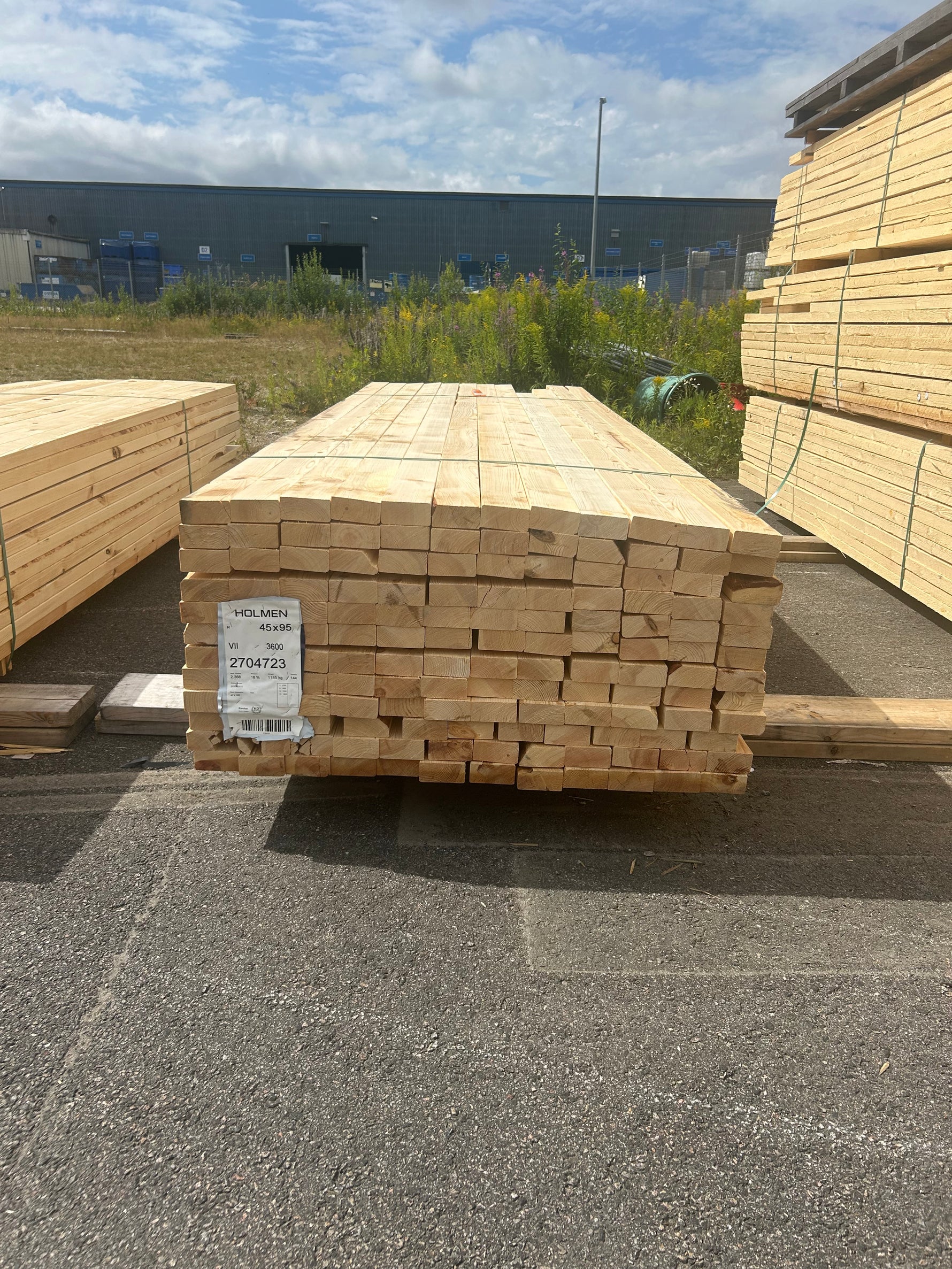 Paket Reglar 45x95mm 2,70-3,60m 144st