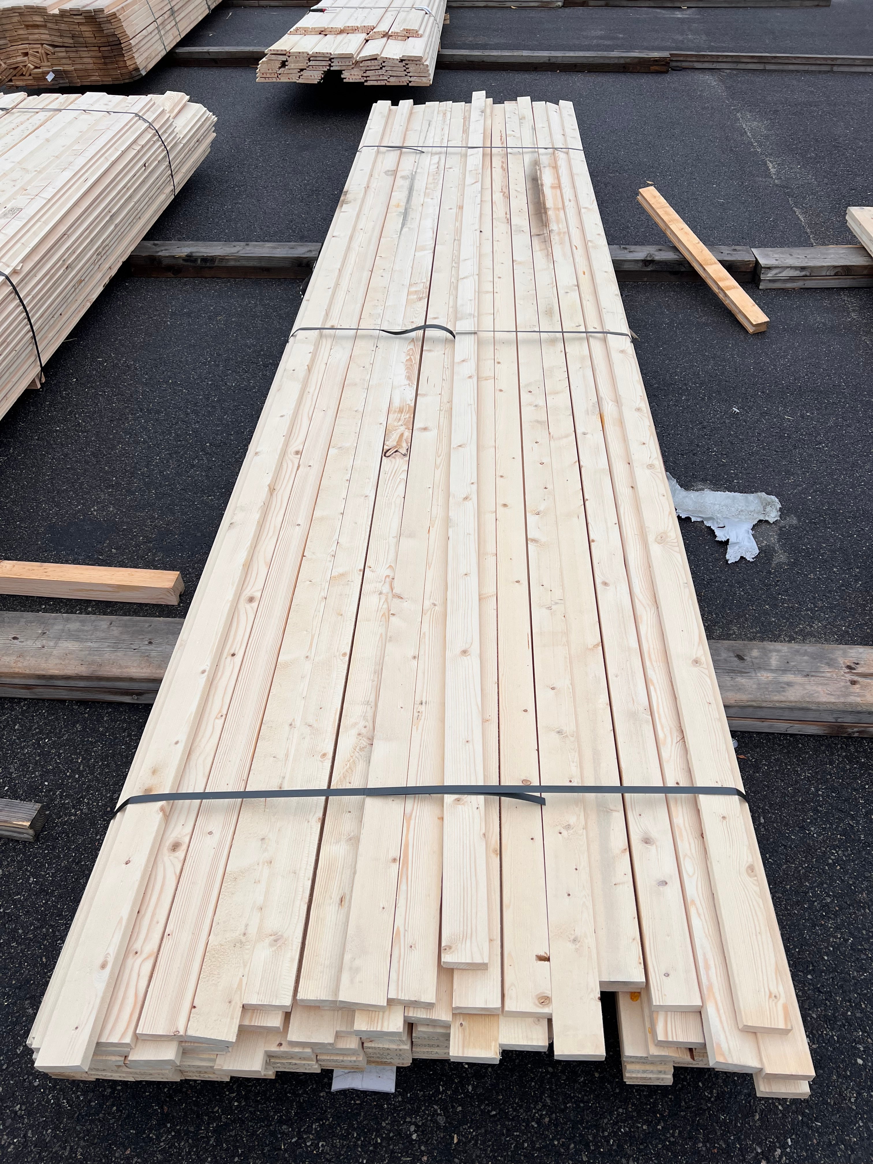 Paket ytterpanelbräda 22x70 102 st 4,80m (B-Sortering)