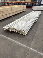 Paket Hattläkt Vitmålad 22x45mm 4,50m – 120 st