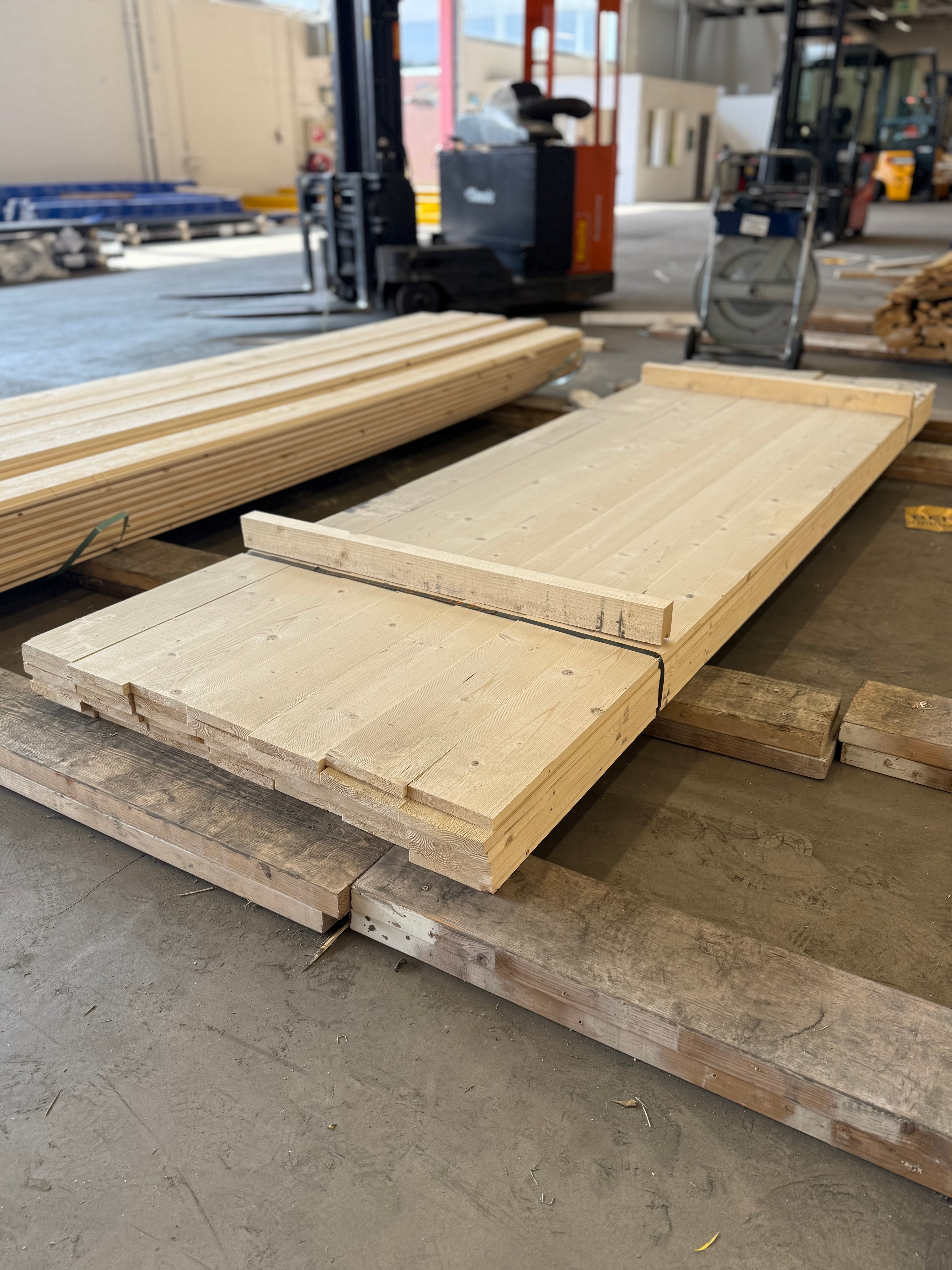 Paket Finsågade Brädor 22x145 mm – 3,30 m – 42 st – Obehandlad