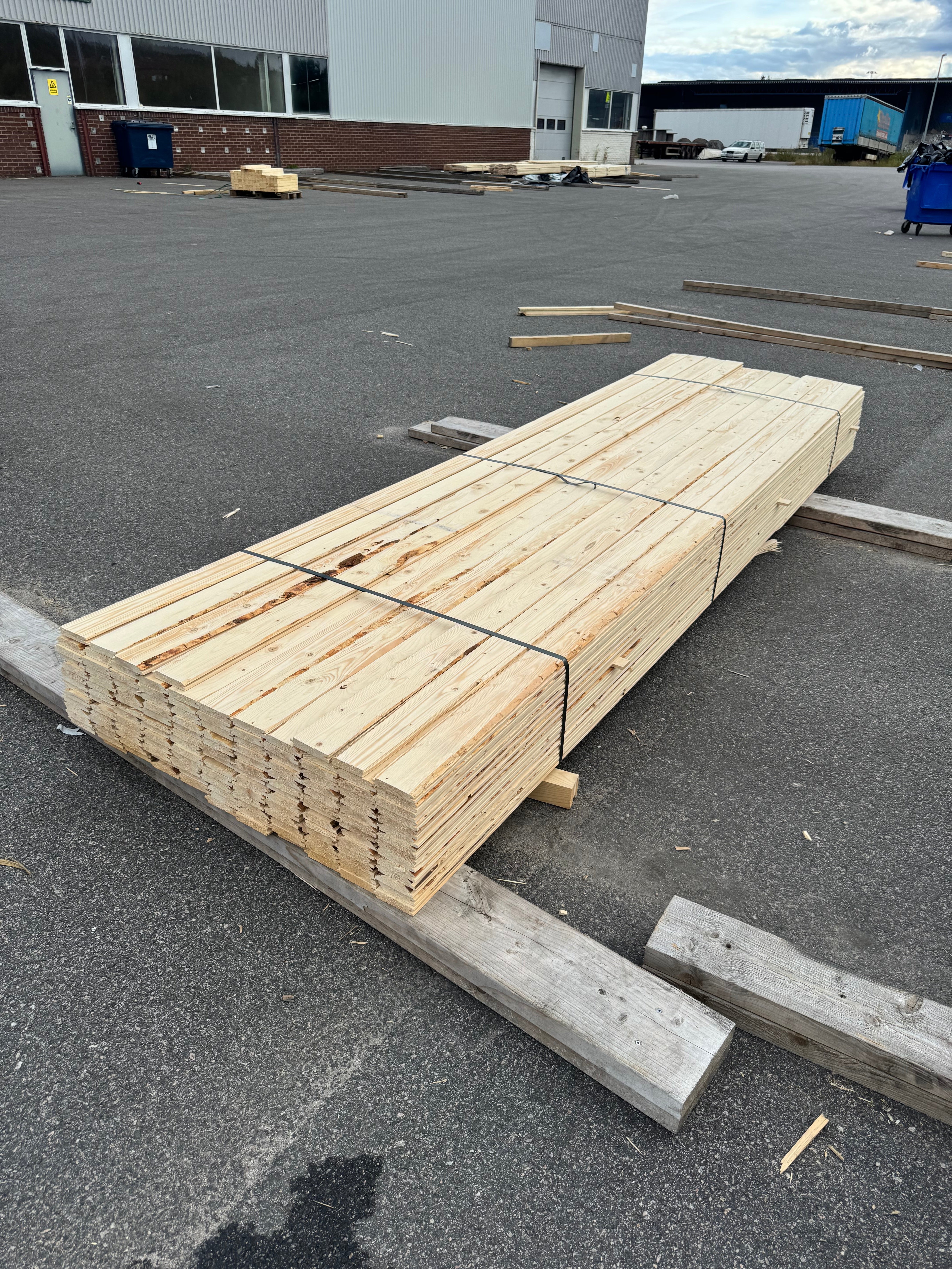 Paket Råspont 20x100mm 149st 3.60m - Andra sortering