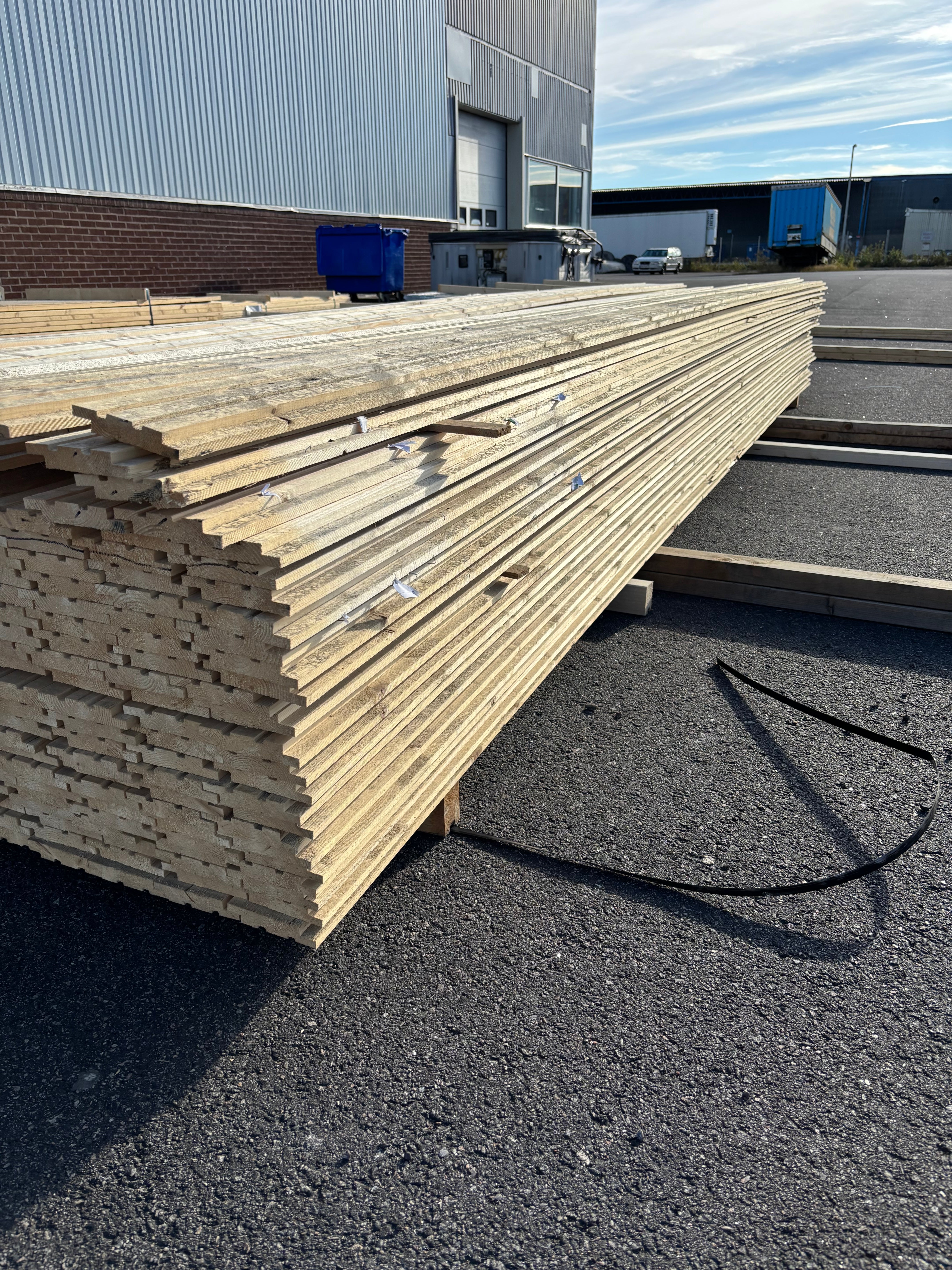 Paket Uppsala­panel 21x115mm – 224 st 5,40 m (gran, obehandlad)