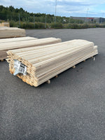 Paket Spårpanel 22x120 mm – 3,60–4,20 m (Andra sortering)