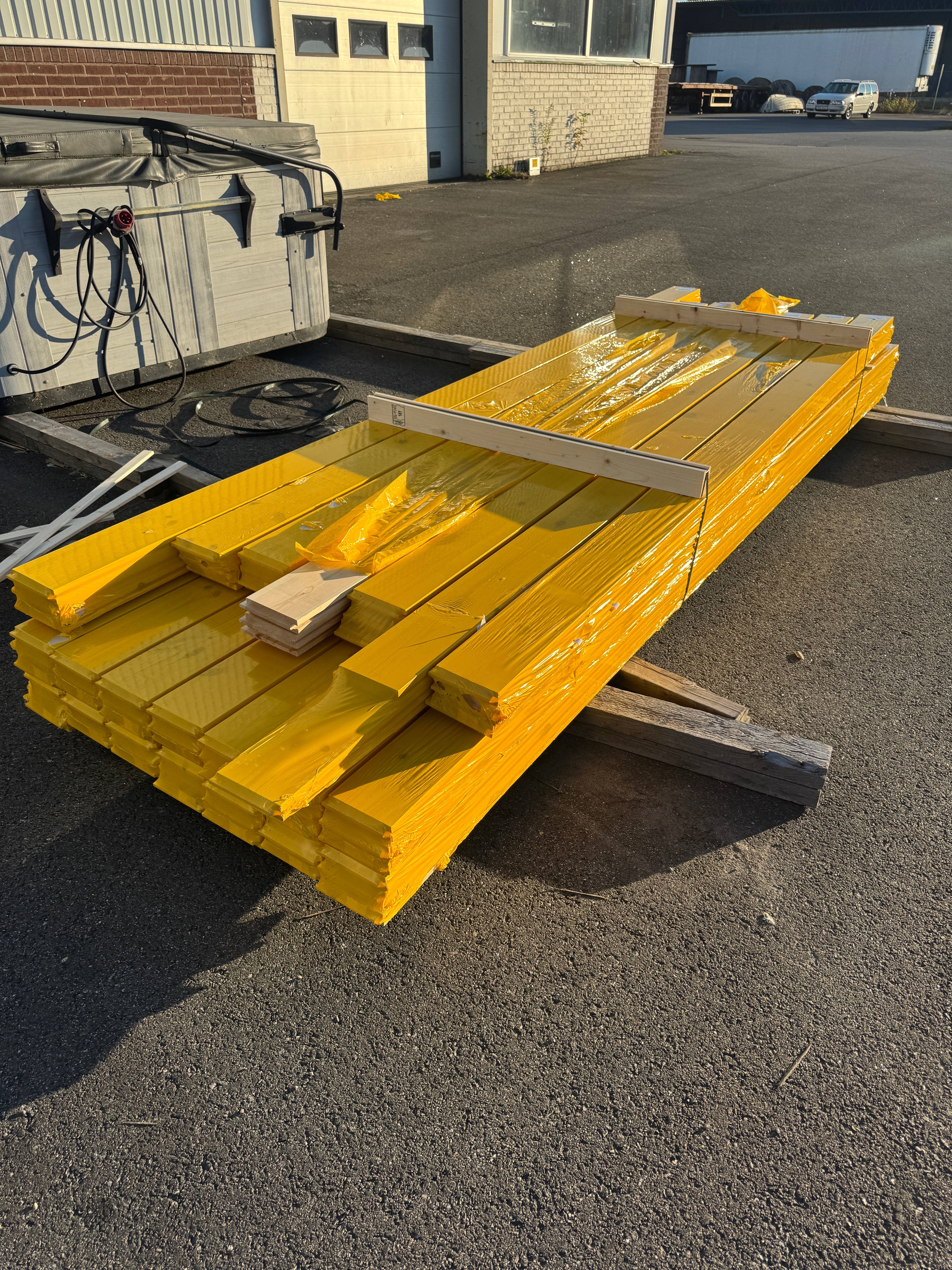 Paket Golv 34x145mm – Ekonomi, obehandlad furu