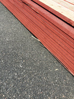 Paket Finsågade Brädor 22x95mm, 120st 5.10m (Slamfärg Röd)