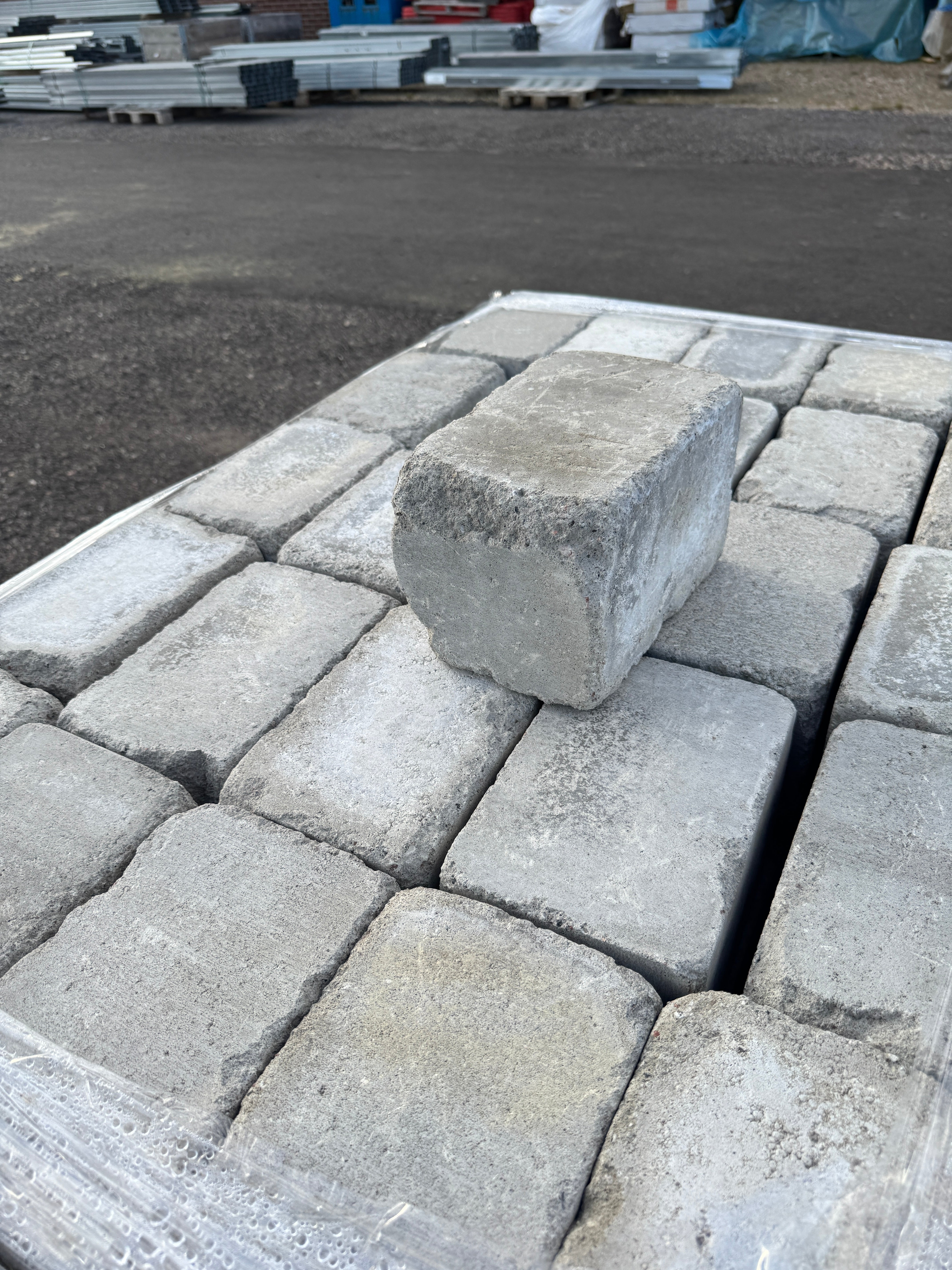 Mursten Labyrint Antik Mini 210x140x140mm Grå – 165 st