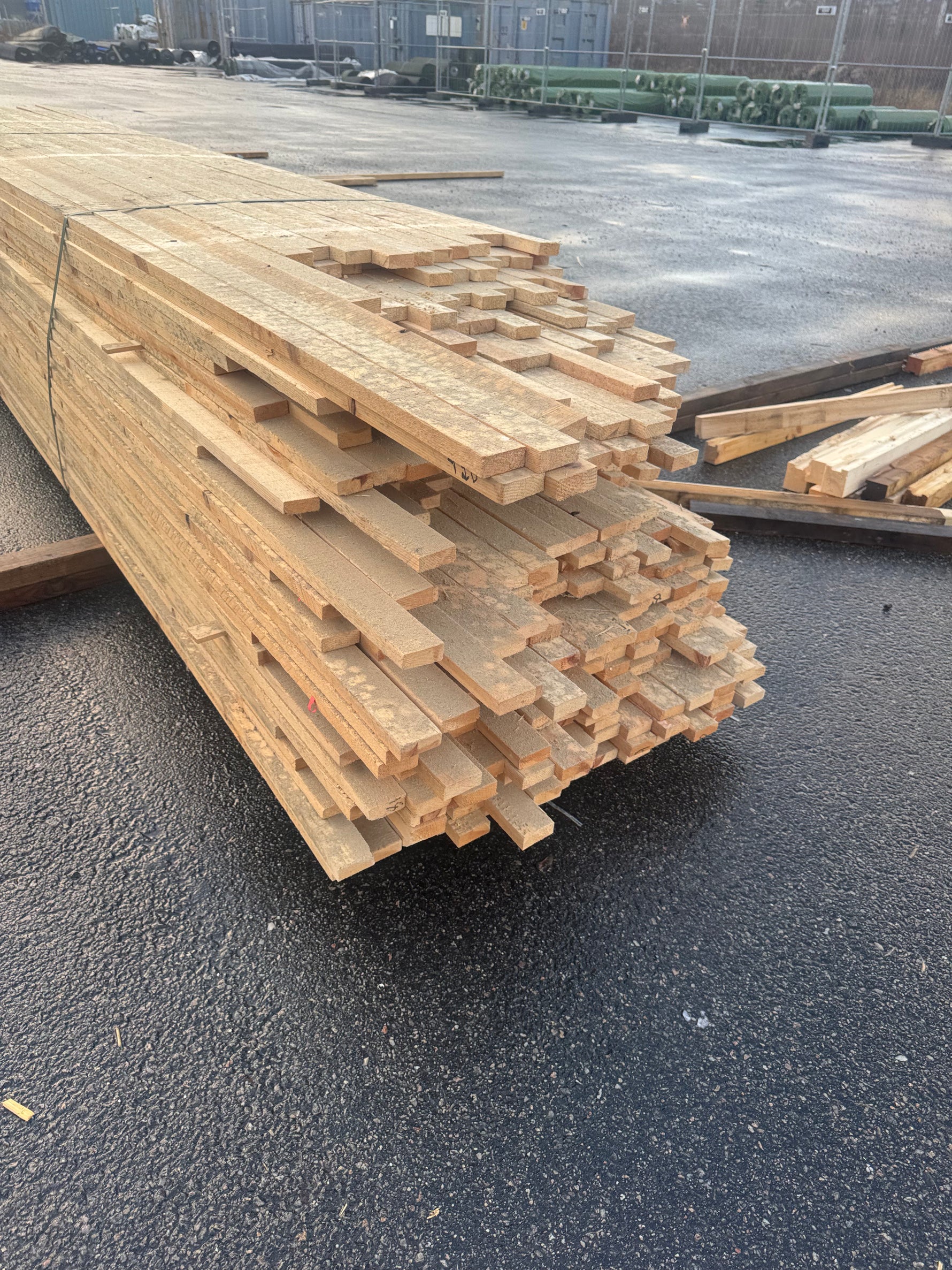 Paket Läkt 19x52 – ca 420 st (ohyvlade) - Spirec