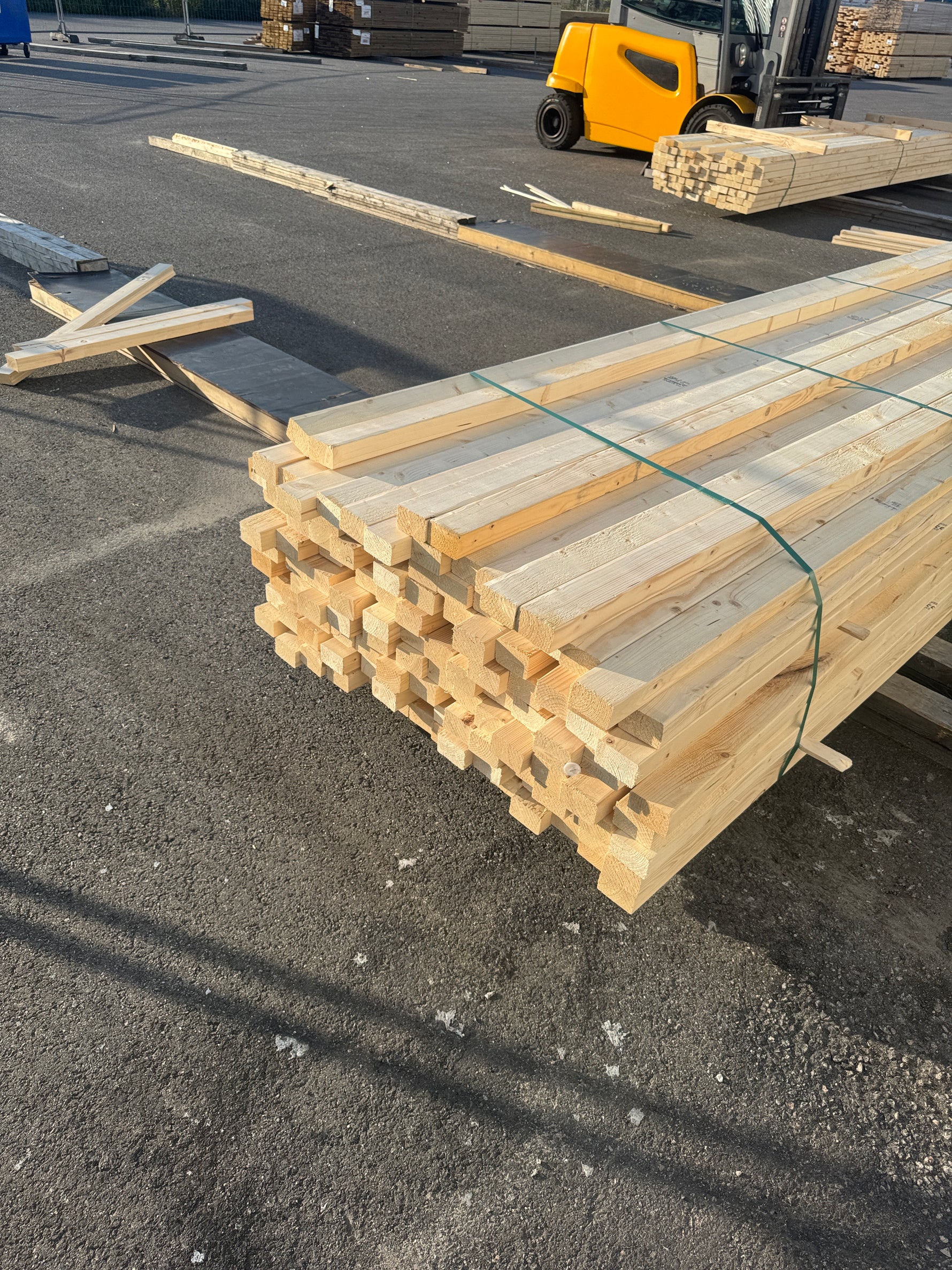 Paket Reglar 45x70mm 4,80m 125st Utsorterat