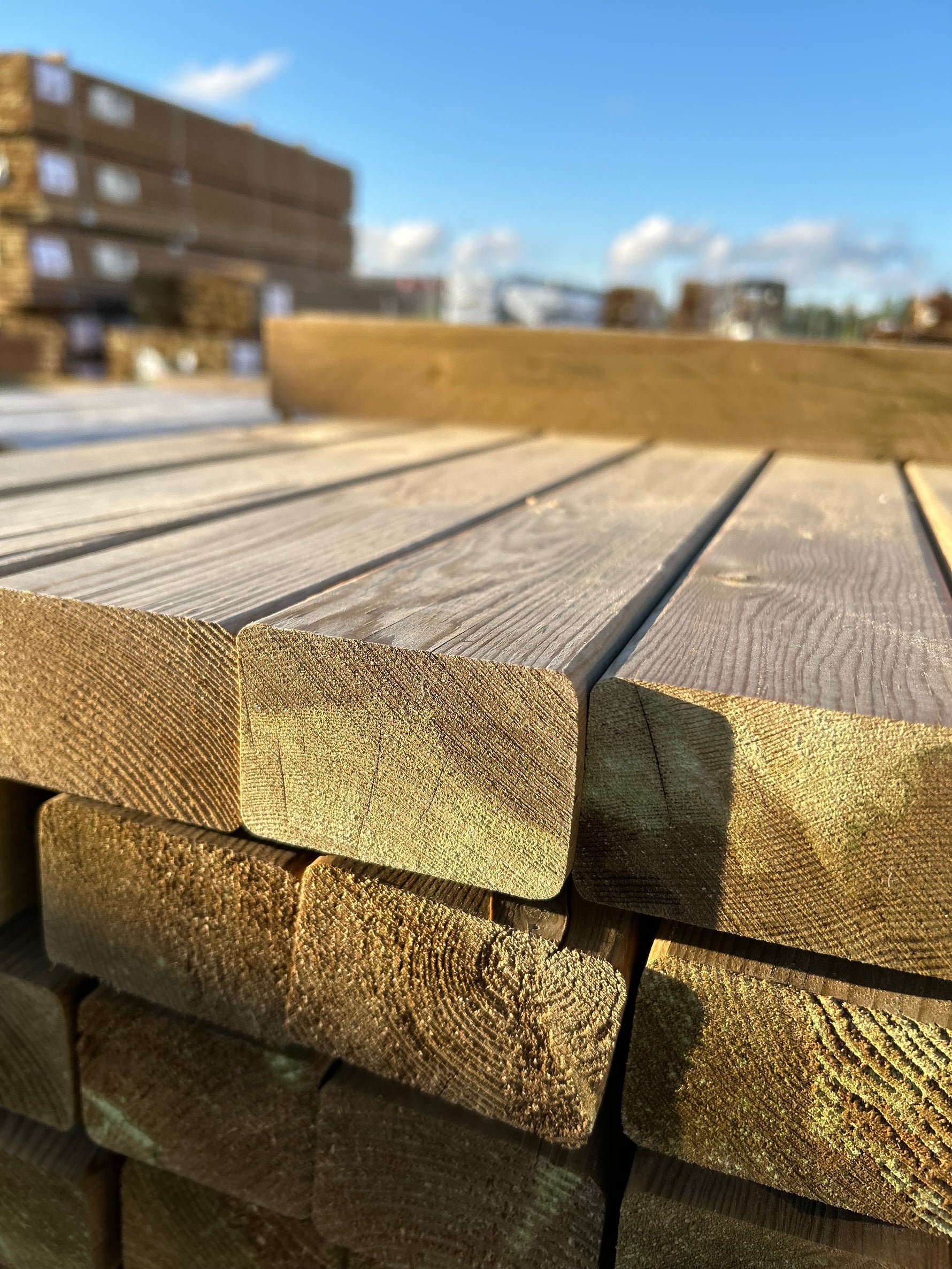 Paket Tryckimpregnerade Reglar 45x70mm, 140st 5.40m