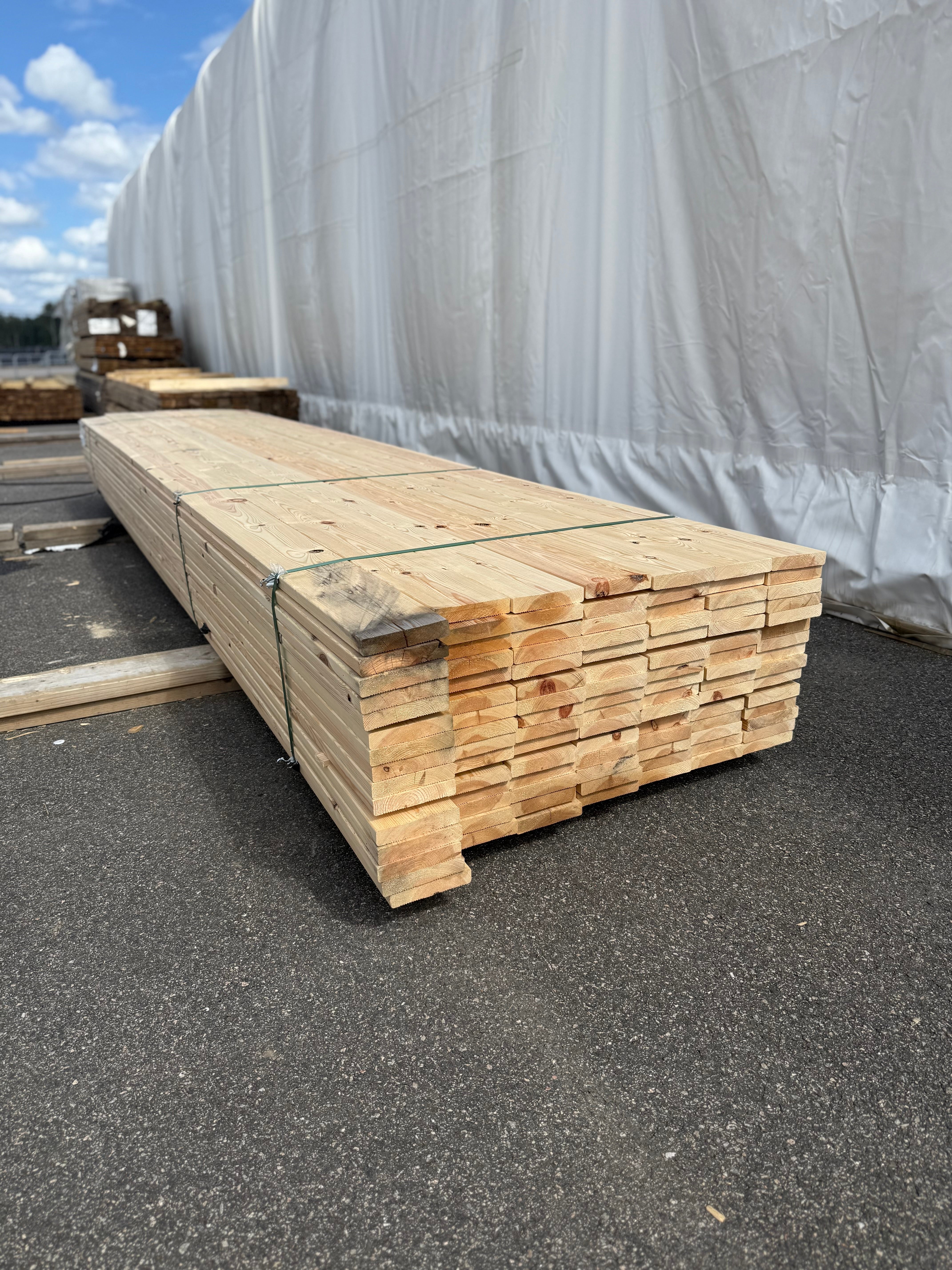 Paket Rillad Trall Furu 4.80m 105st Sekunda