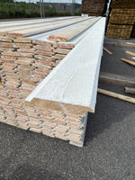 Paket Dubbelfas Halvspont 22x120mm 4,50–4,80m 303st Grundmålad