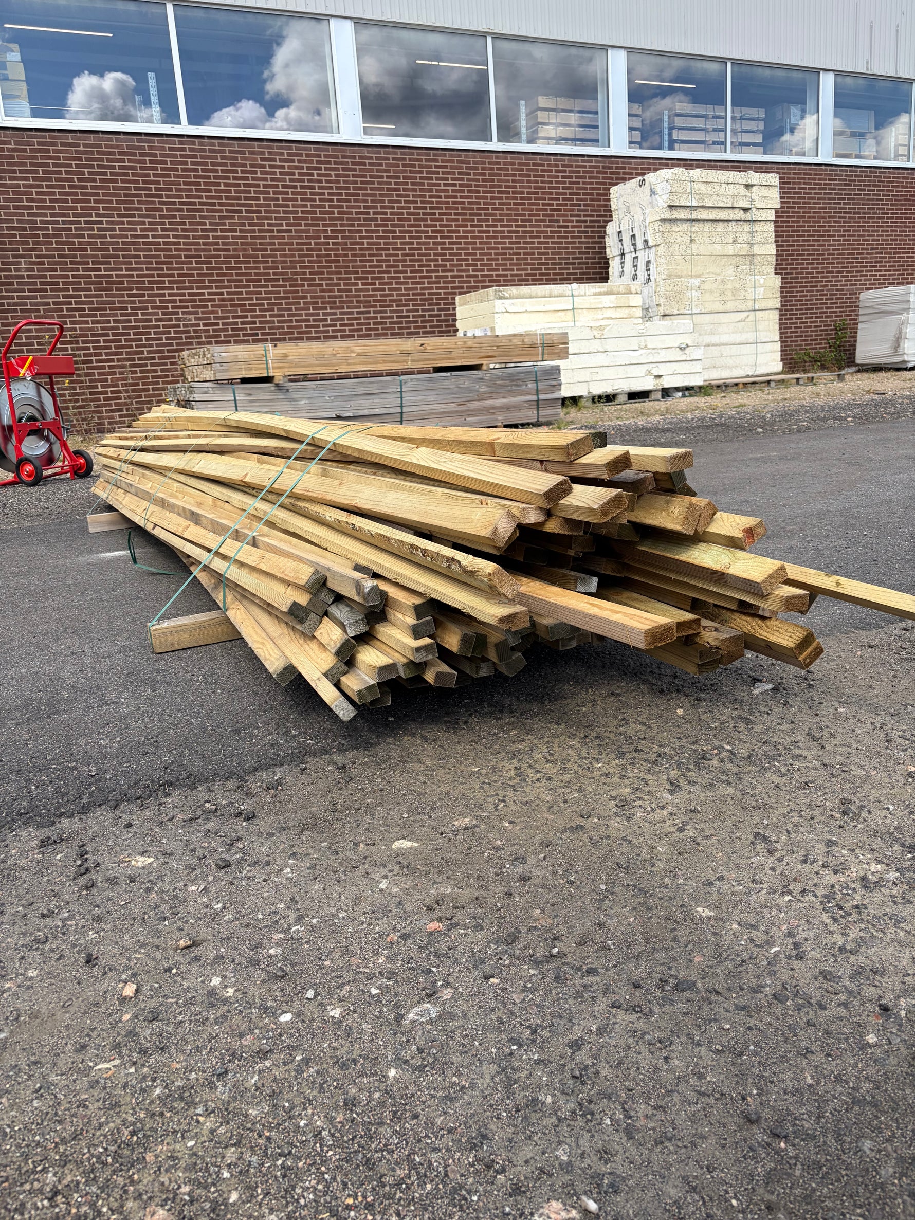 Paket Tryckimpregnerad Läkt 25x36/25x48mm, 3,6–4,2m
