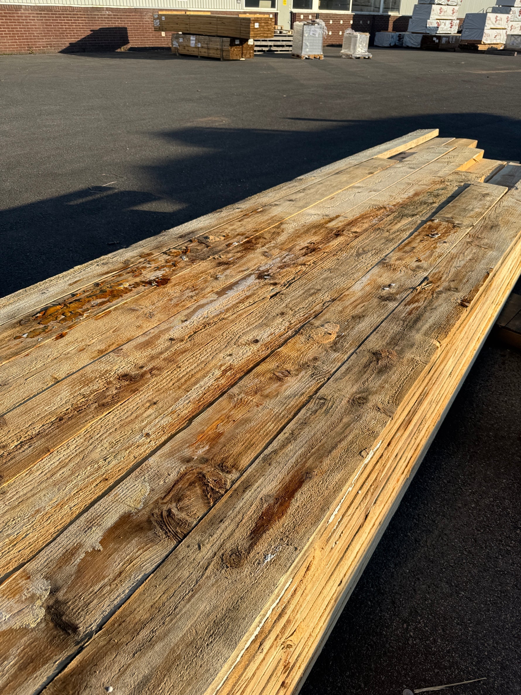 Paket Ohyvlade Reglar 50x150mm 4,00-5,40m 77st Gran