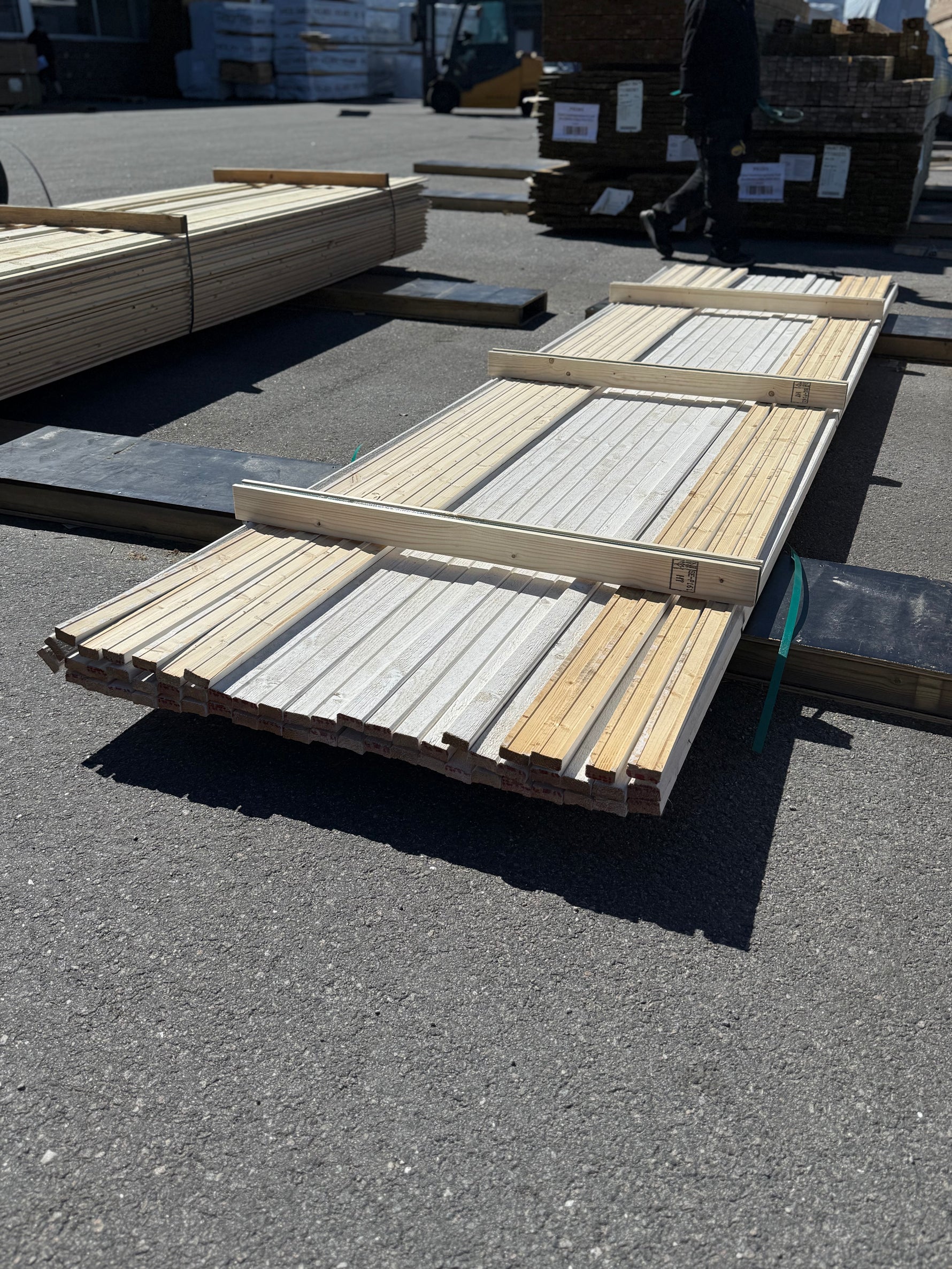 Paket Lockläkt 22x45mm, 55st 4.20m- Grundmålade