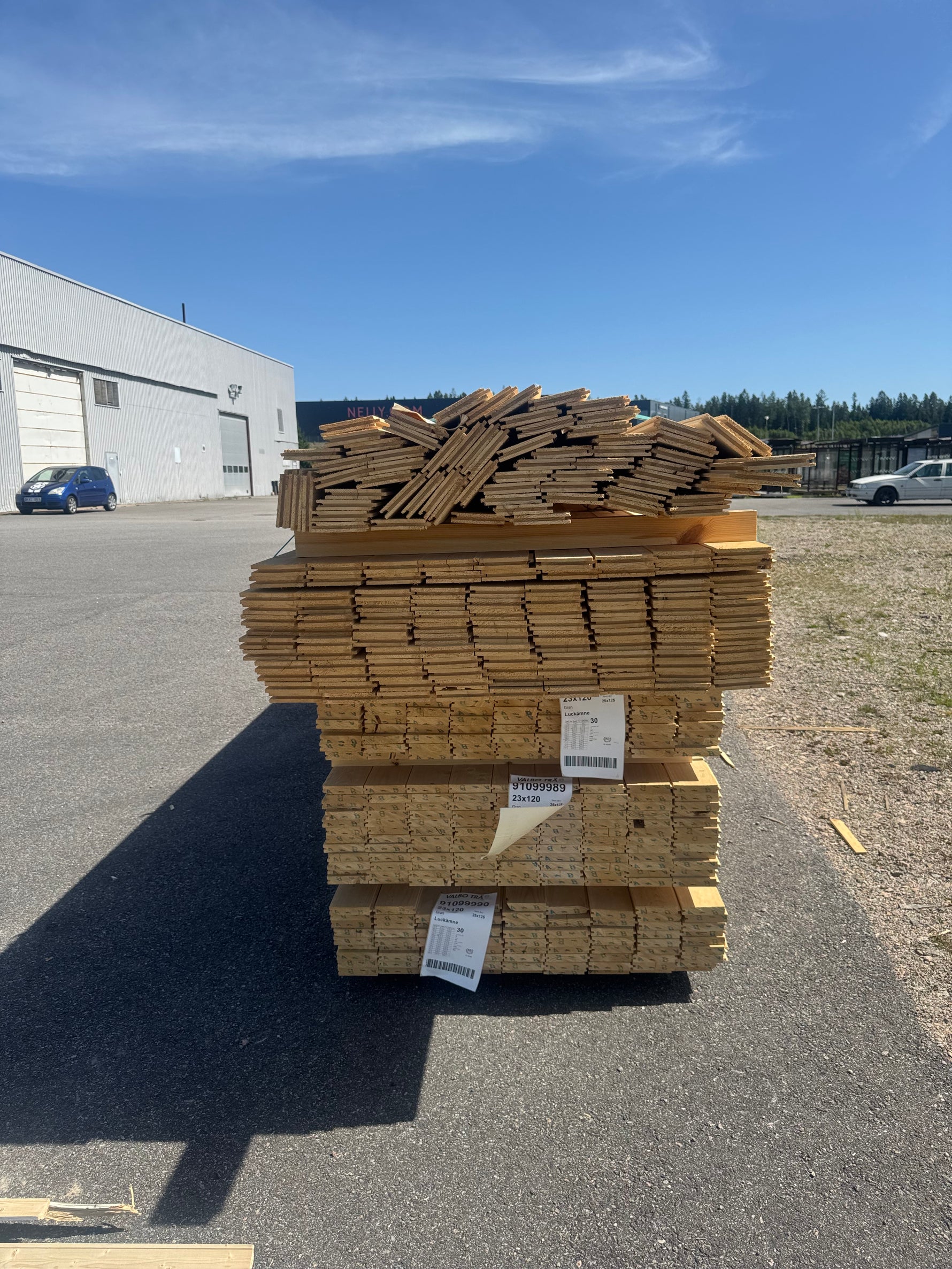 Parti Felhyvlad Råspont 20x120/23x120 mm