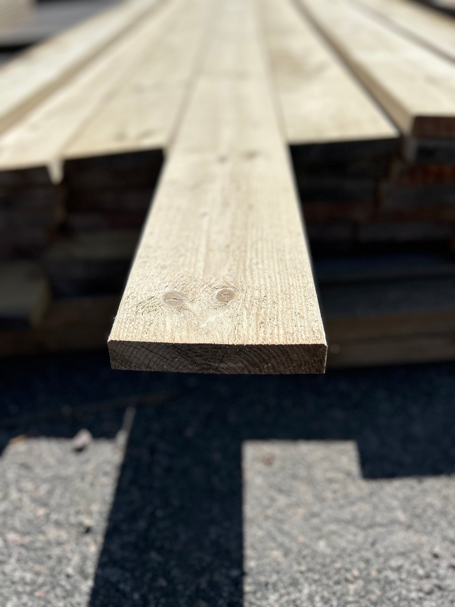 Paket Finsågade Brädor 22x145mm 2.70m 45st Väderbitet