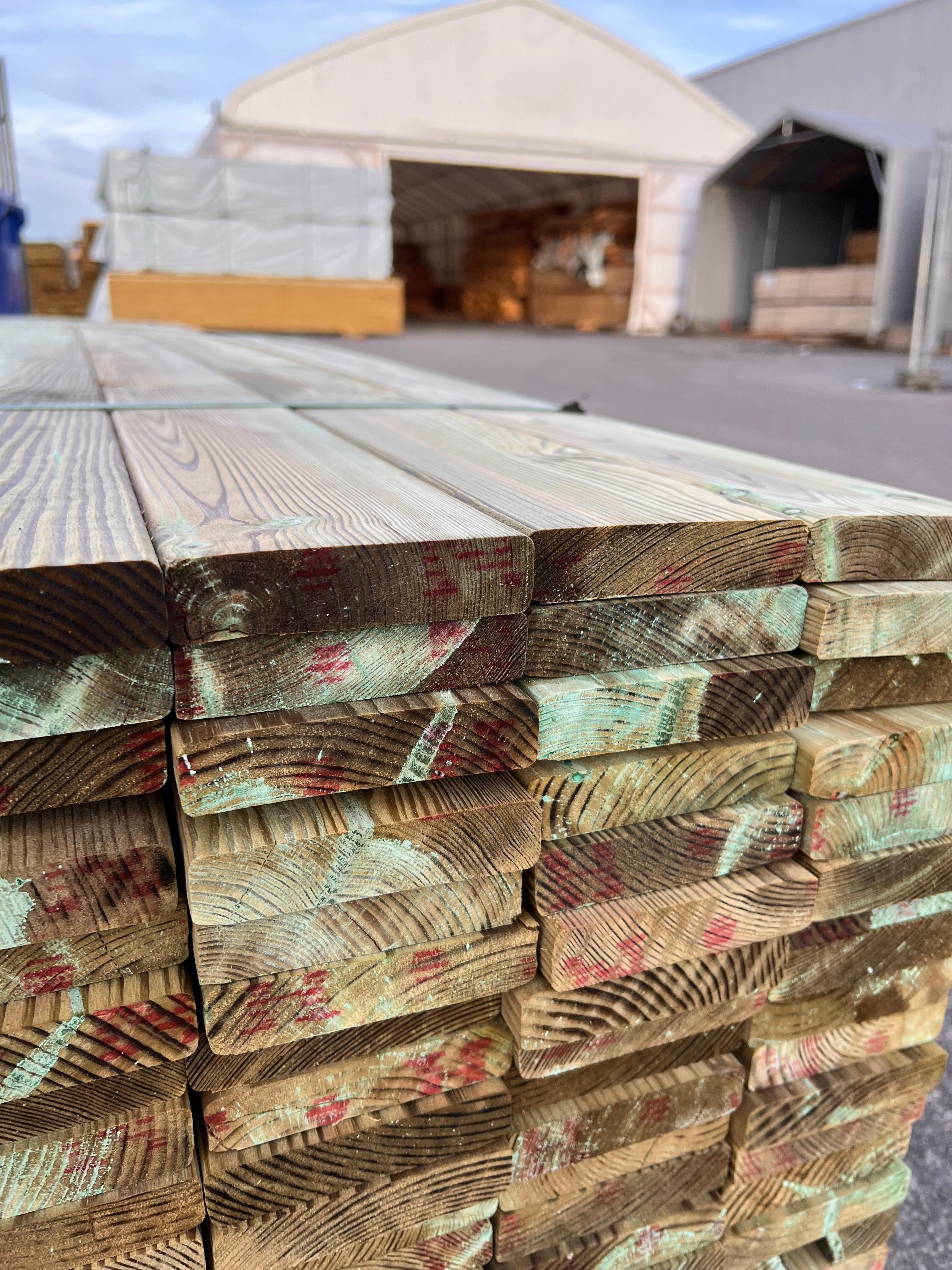 Paket Trall 22x95mm – 210 st 4.20m Tryckimpregnerad B-sort