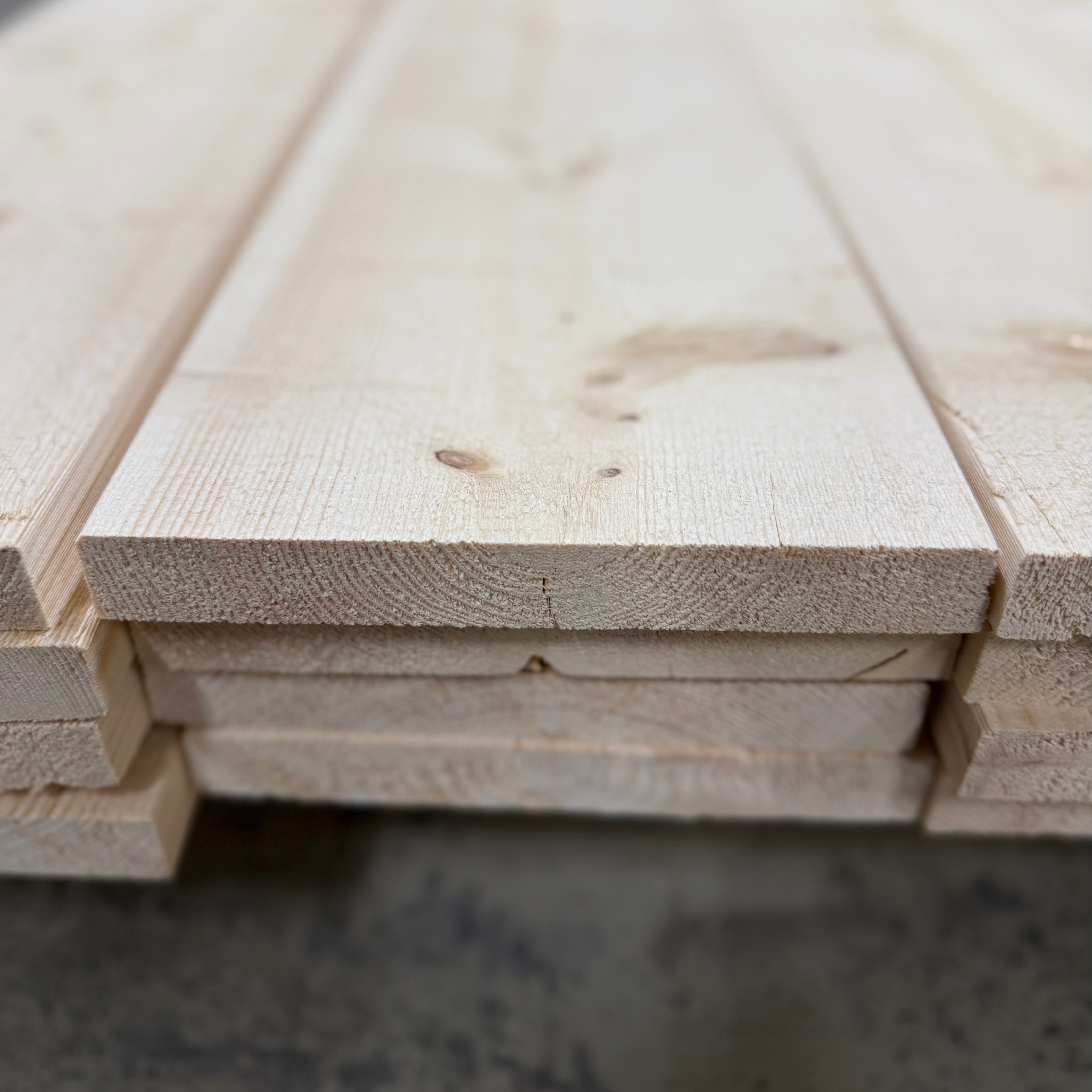 Paket Brädor 22x170mm 3.60m 24st gran (Revor)