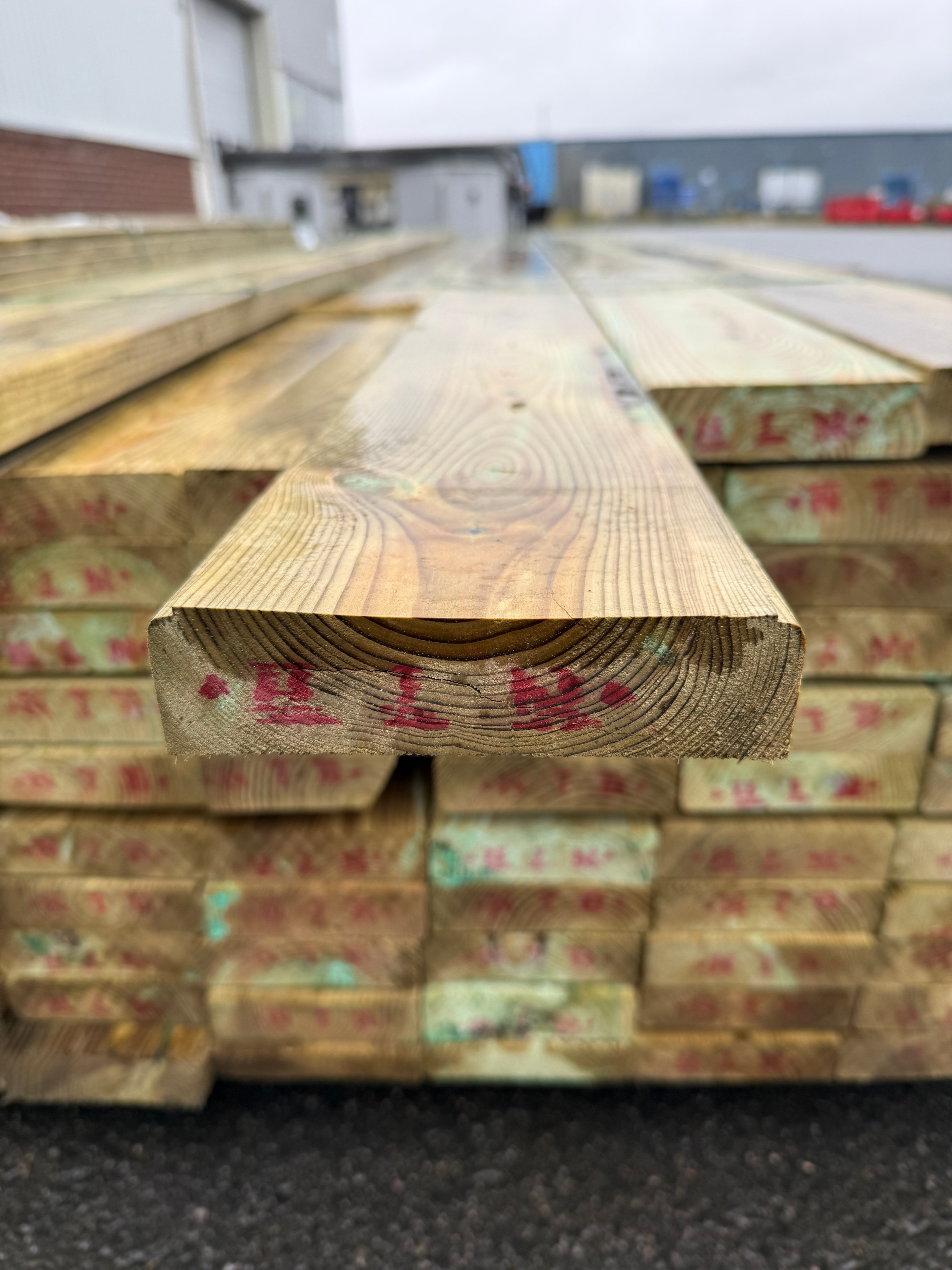 Paket Reglar 38x140mm – 85 st (4,80 m, Tryckimpregnerad Furu)