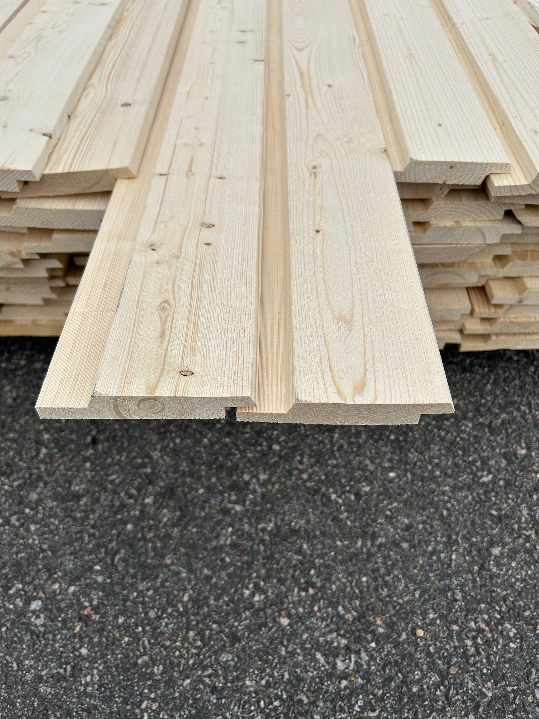 Paket Springpanel 22x120 mm – 4,80m 110st (Andra sortering)
