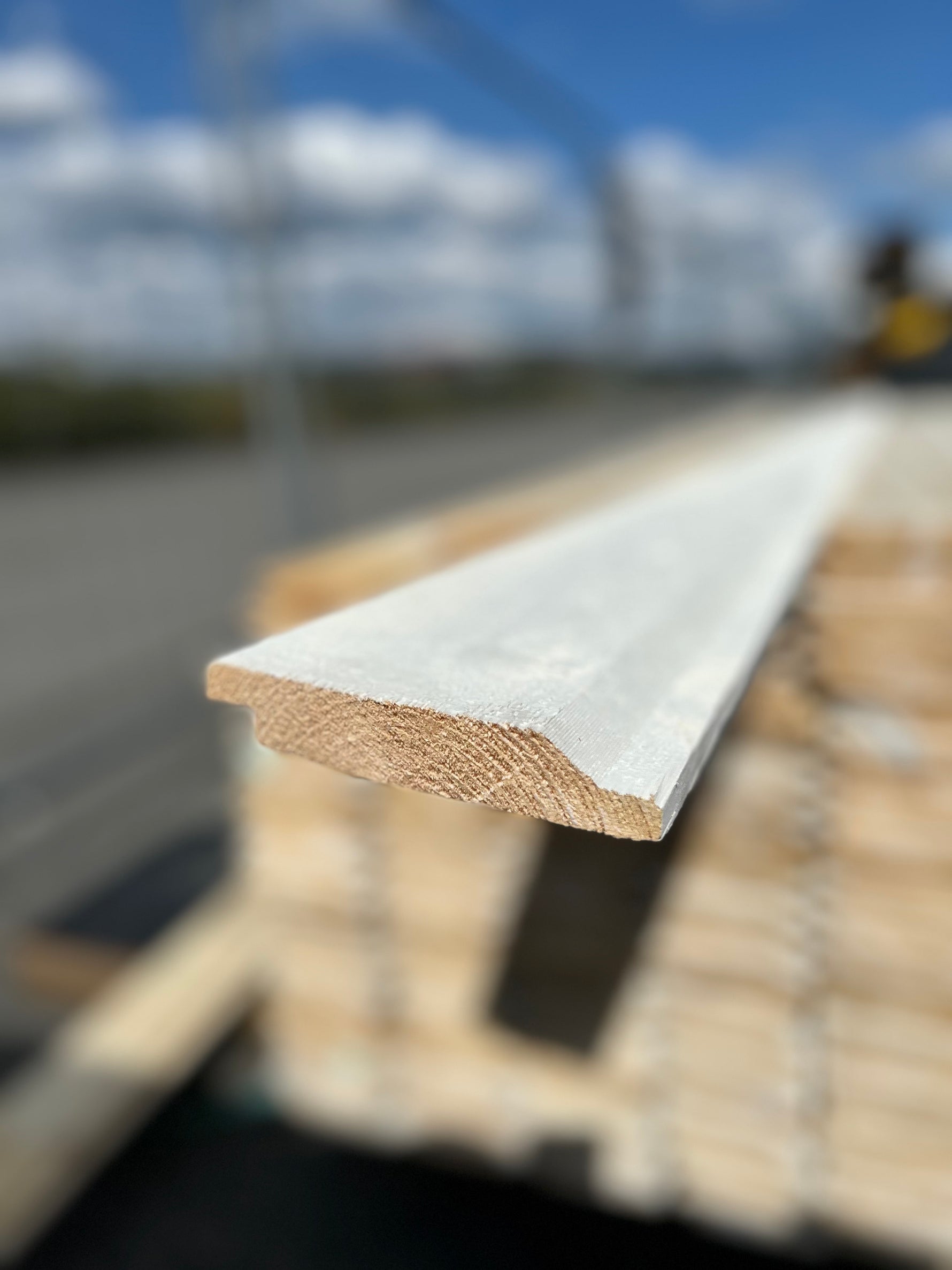 Paket Enkelfas Halvspont 22x120mm 3,60m 220st Grundmålade