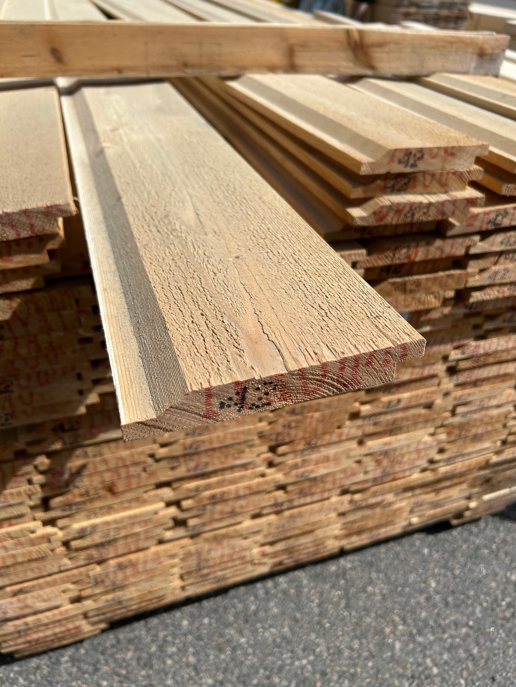 Paket Ytterpanel Enkelfas Halvspont 22x145mm, 231st 4,20m