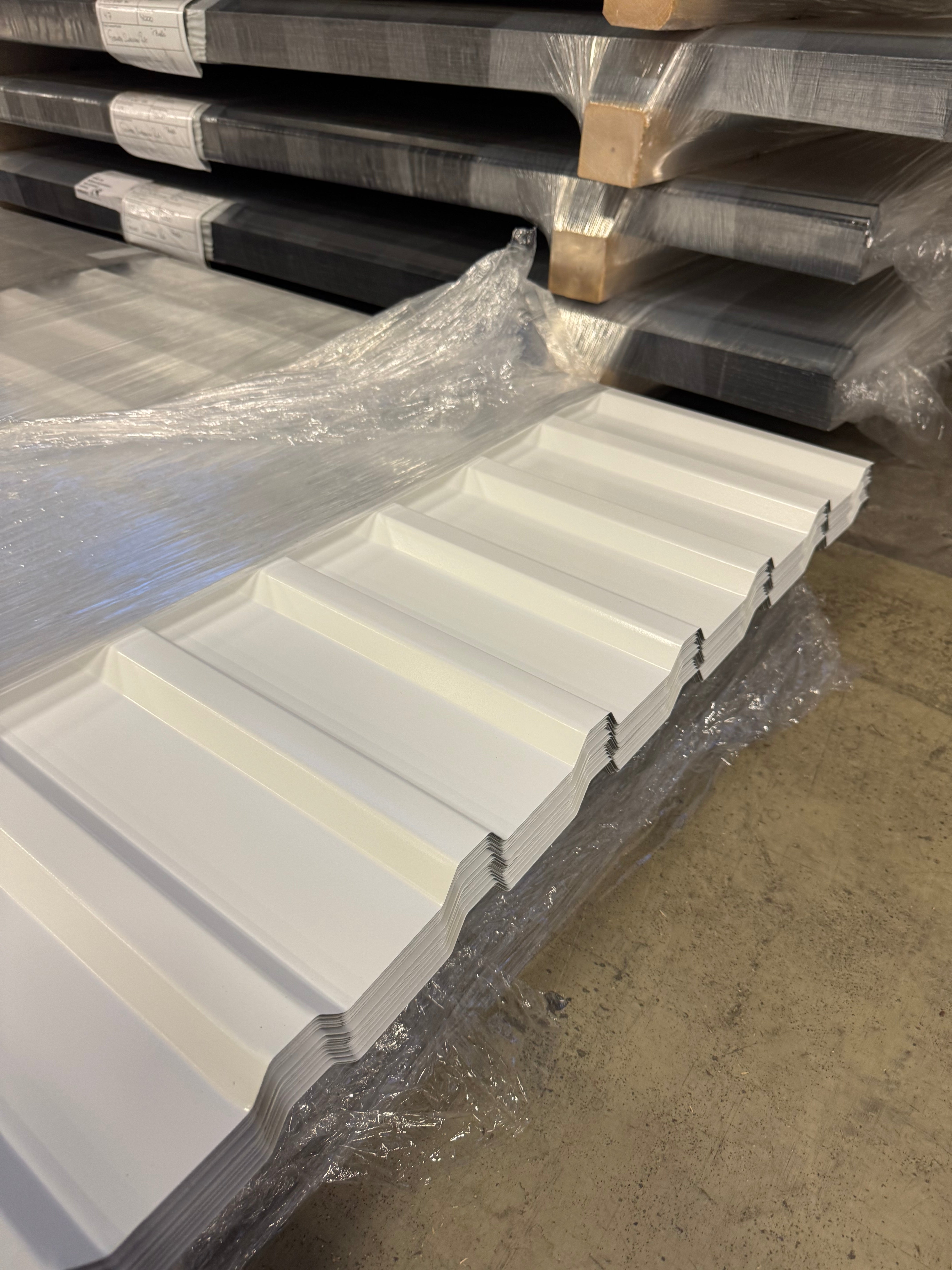 Paket Takplåt TP 21 VIT – B-sortering 173,88 kvm