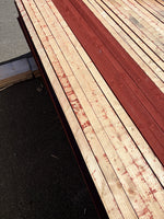Paket Finsågade Brädor 22x45mm, 529st 3.60m- Falu Rödfärg