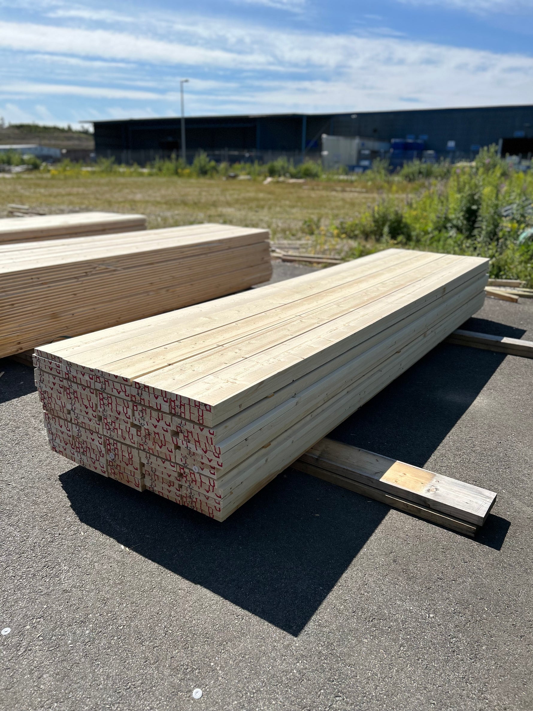Paket Finsågade Brädor 28x195mm 4.20m 85st Obehandlade