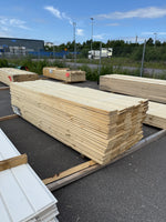 Paket Finsågade Brädor 22x170mm, 156st 3.0m- Obehandlade