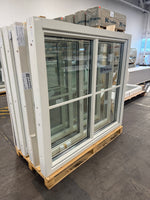 Fönster 158x148 cm – 3-glas, vitt inåtgående